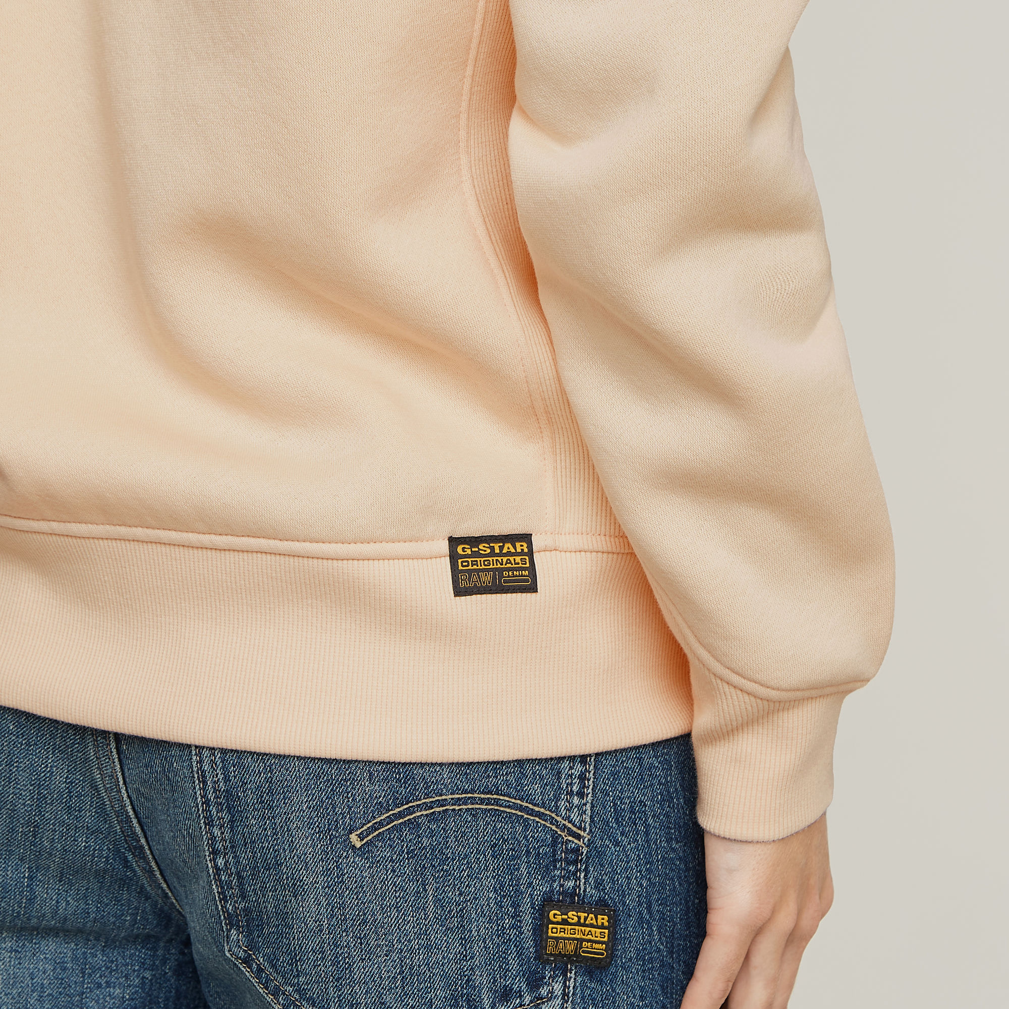 G-Star RAW Premium Core 2.1 Hoodie Met Rits Roze Dames