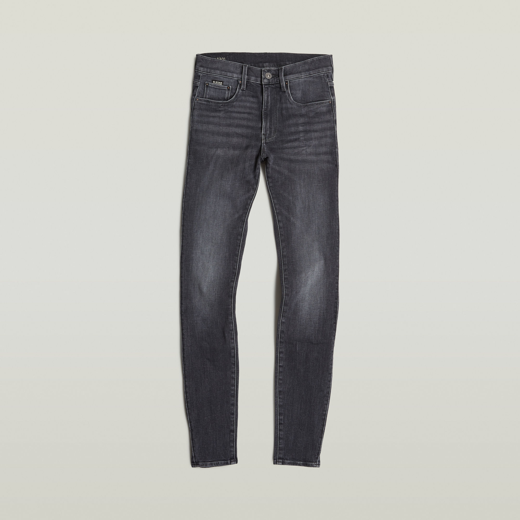 G-Star RAW 3301 Skinny Jeans Zwart Dames