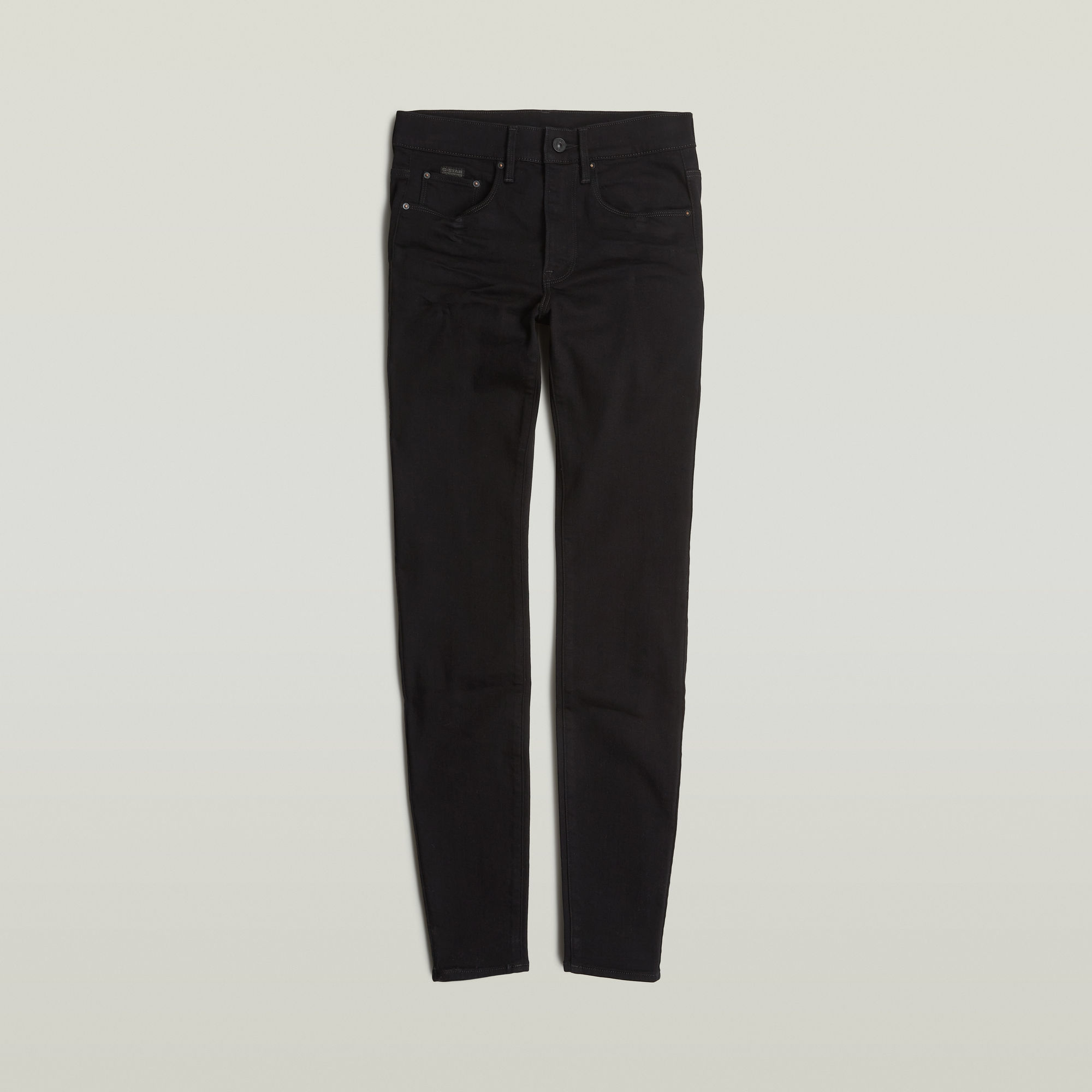 G-Star RAW 3301 High Skinny Jeans Zwart Dames