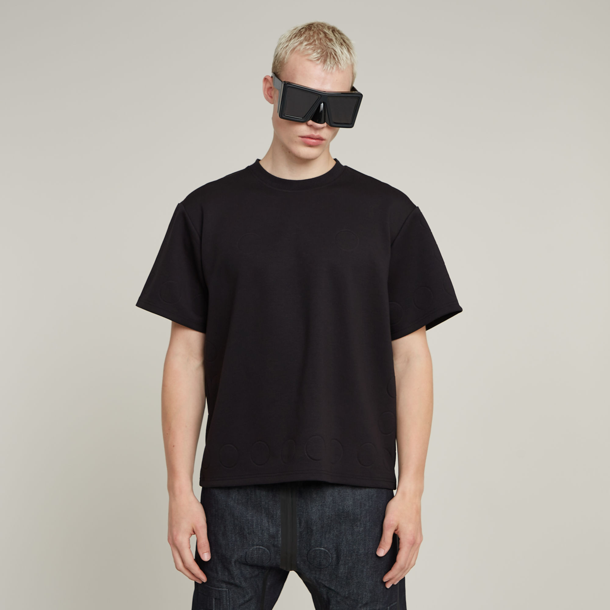 G-Star RAW WVB Unisex Boxy T-Shirt Zwart Heren
