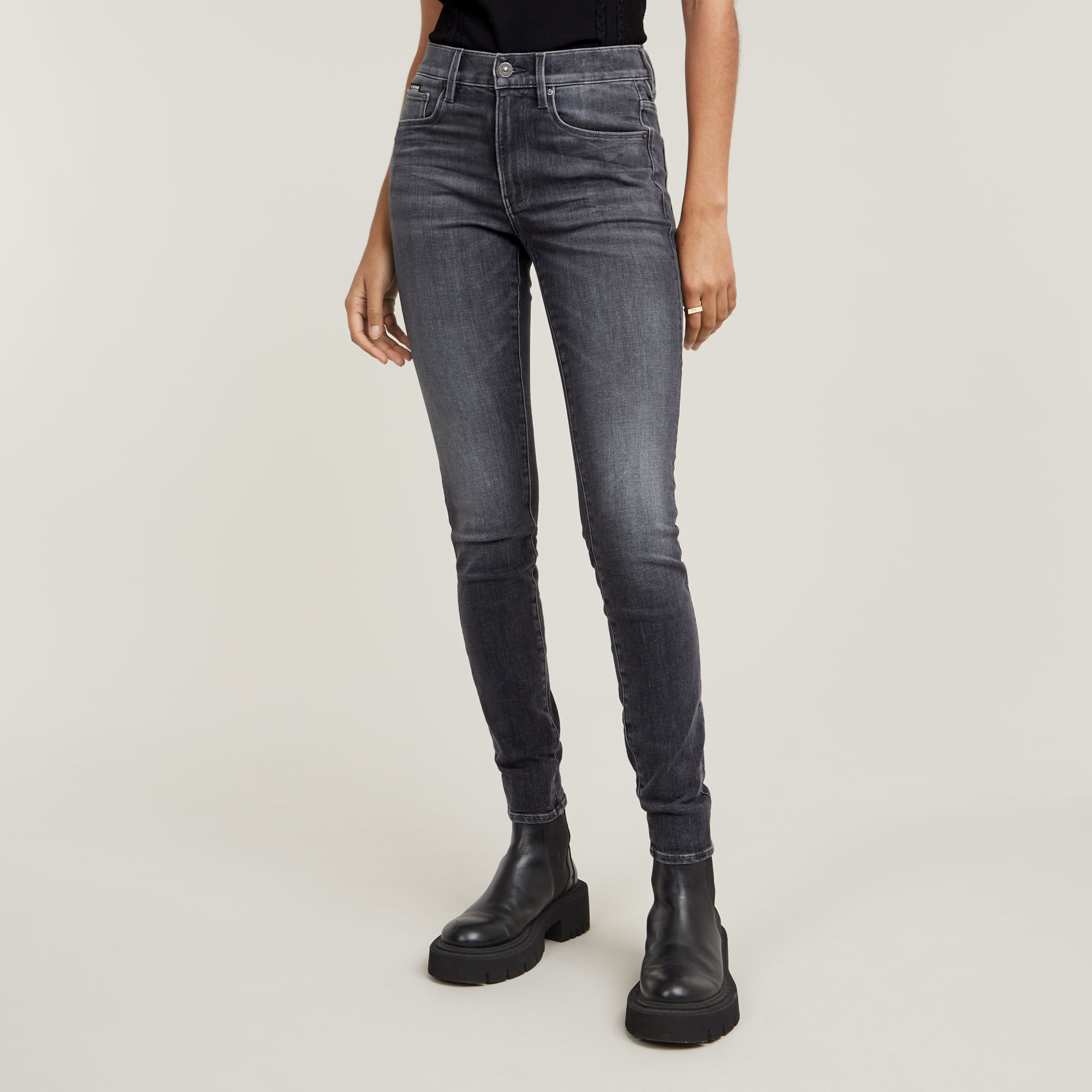 

3301 Skinny Jeans - Black - Women