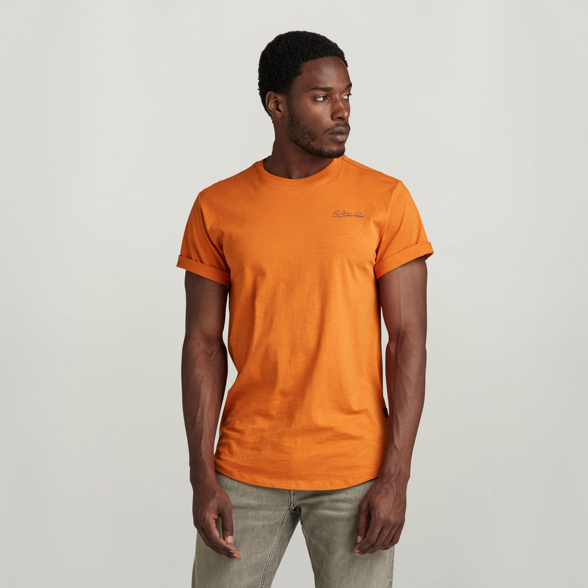 G-Star RAW Back Graphic Lash T-Shirt Oranje Heren