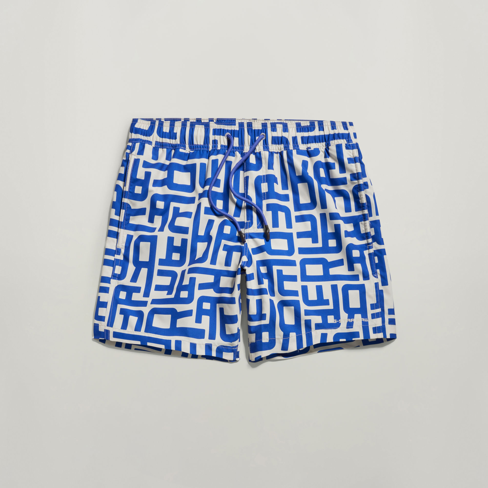 

Dirik Letter Allover Badeshorts - Mehrfarbig - Herren