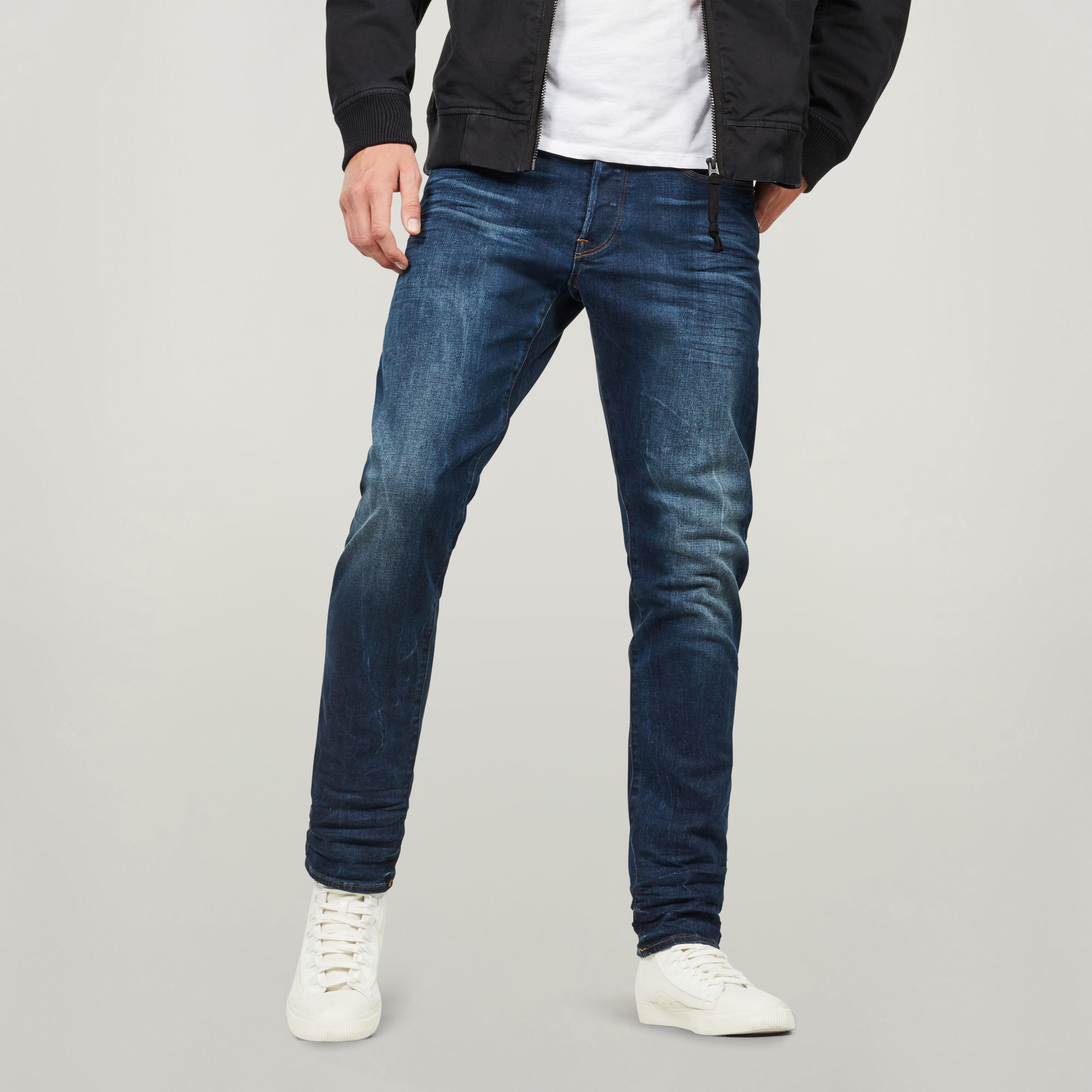 

3301 Regular Tapered Jeans - Dunkelblau - Herren