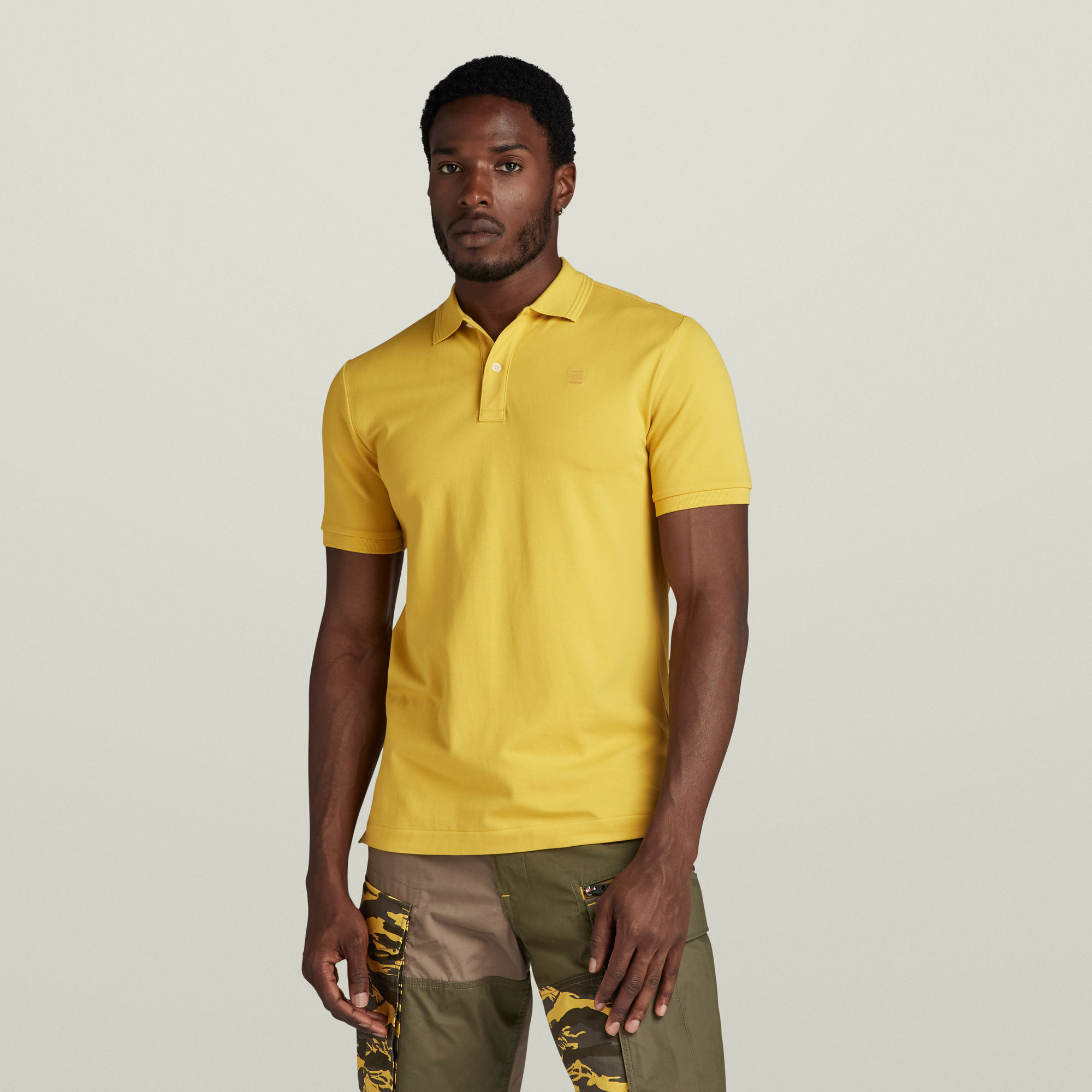 

Dunda Slim Polo - Yellow - Men