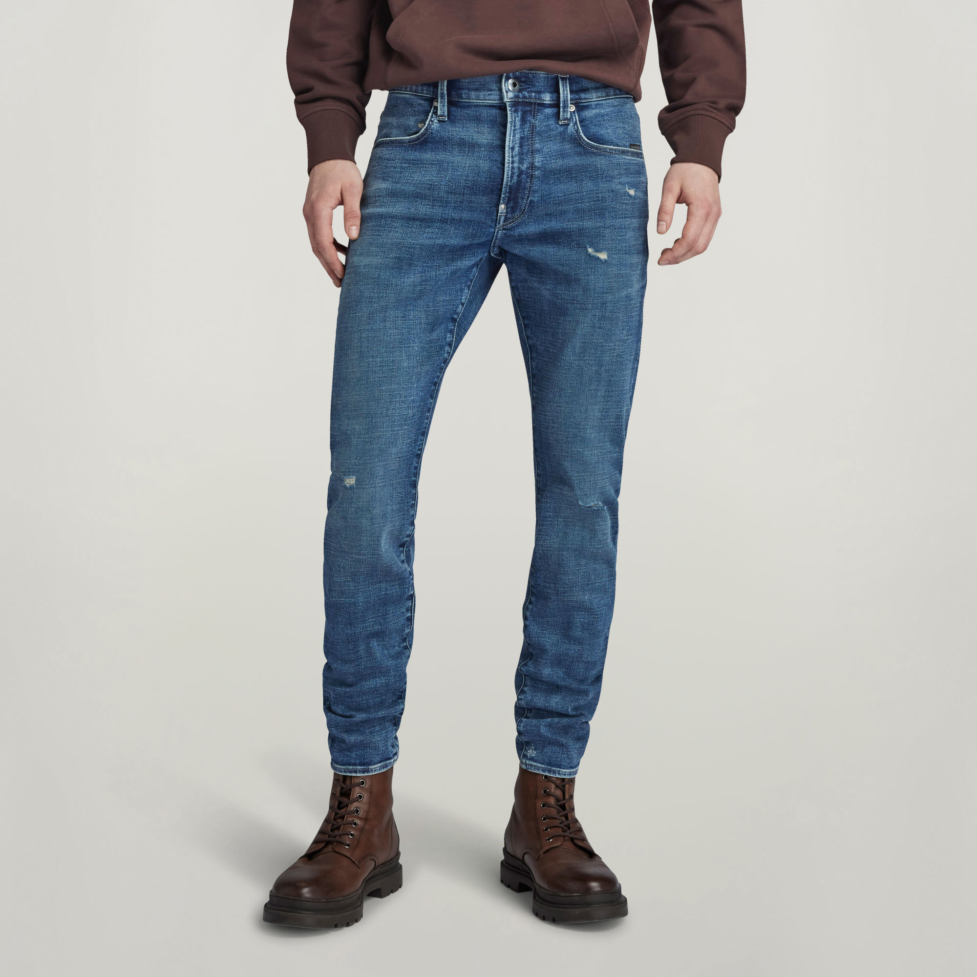 

Revend FWD Skinny Jeans - Midden blauw - Heren