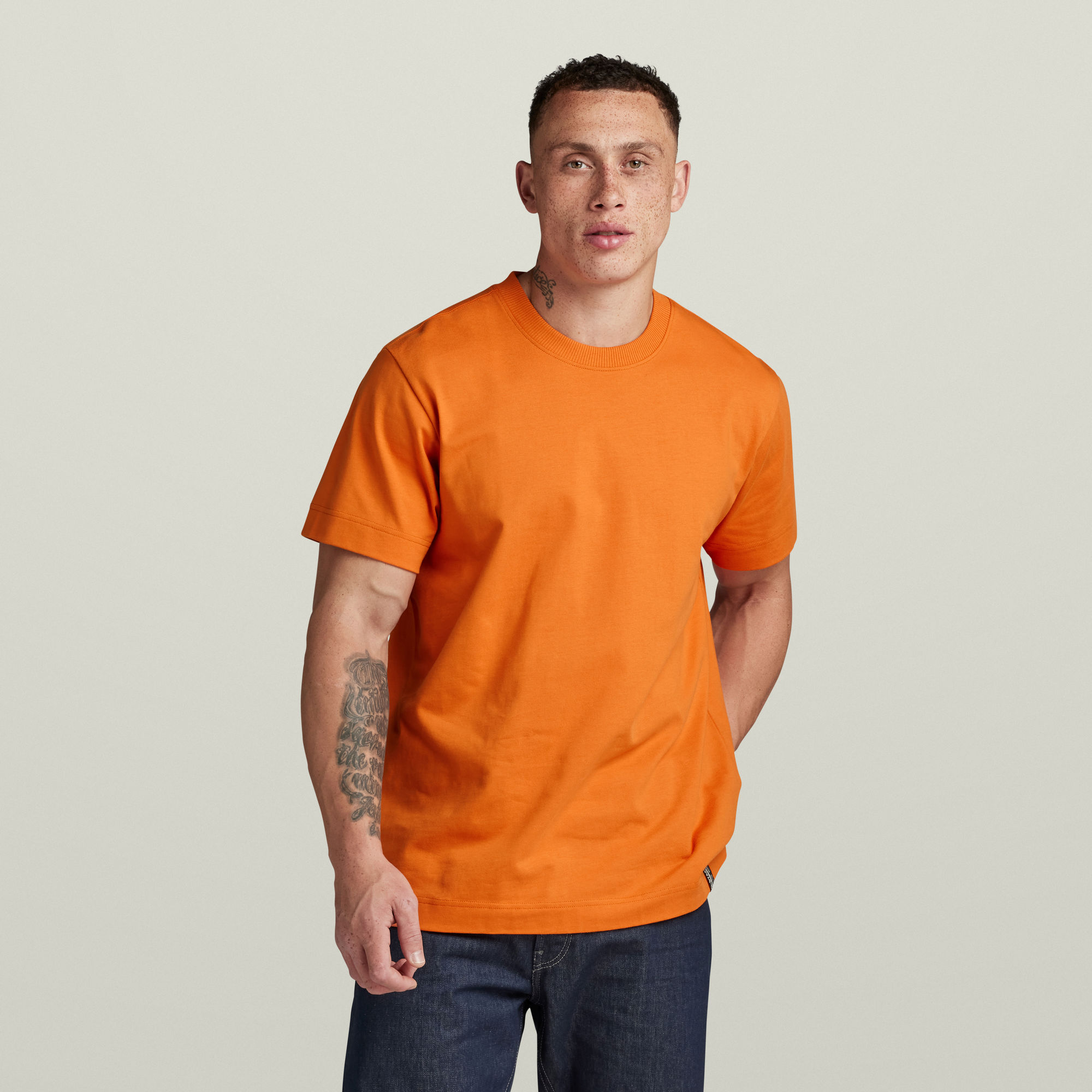 

Essential Loose T-Shirt - Orange - Men