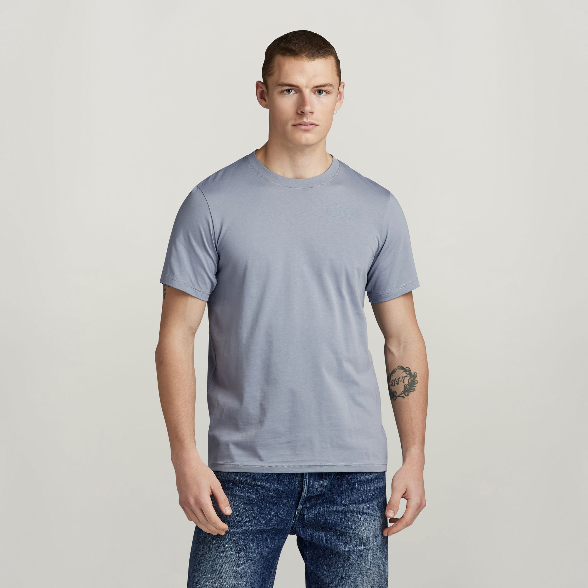 

Back Graphic Slim T-Shirt - Grau - Herren