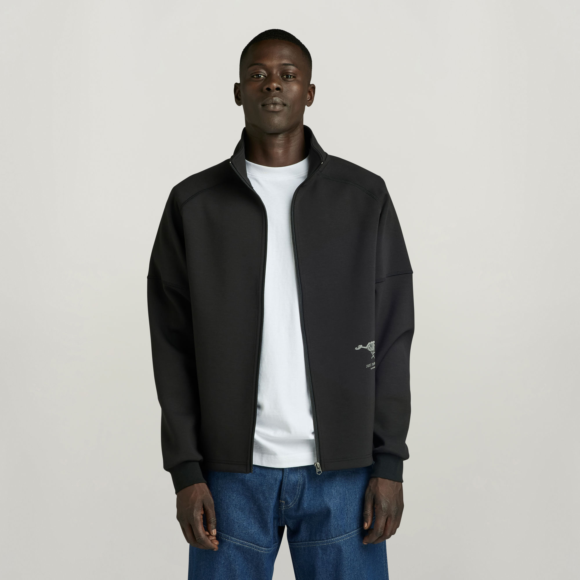 G-Star RAW Motion Tweeter Met Rits Zwart Heren