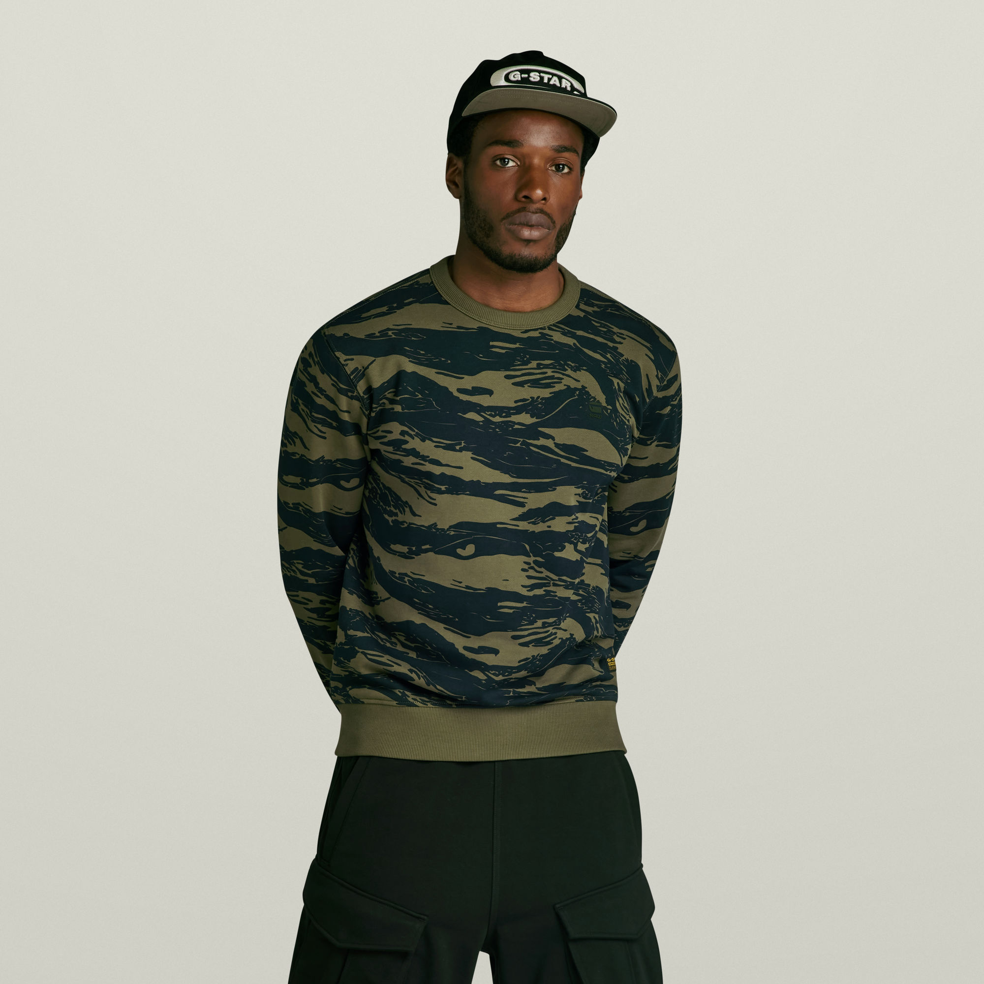 

Tiger Camo Sweater - Multi color - Men