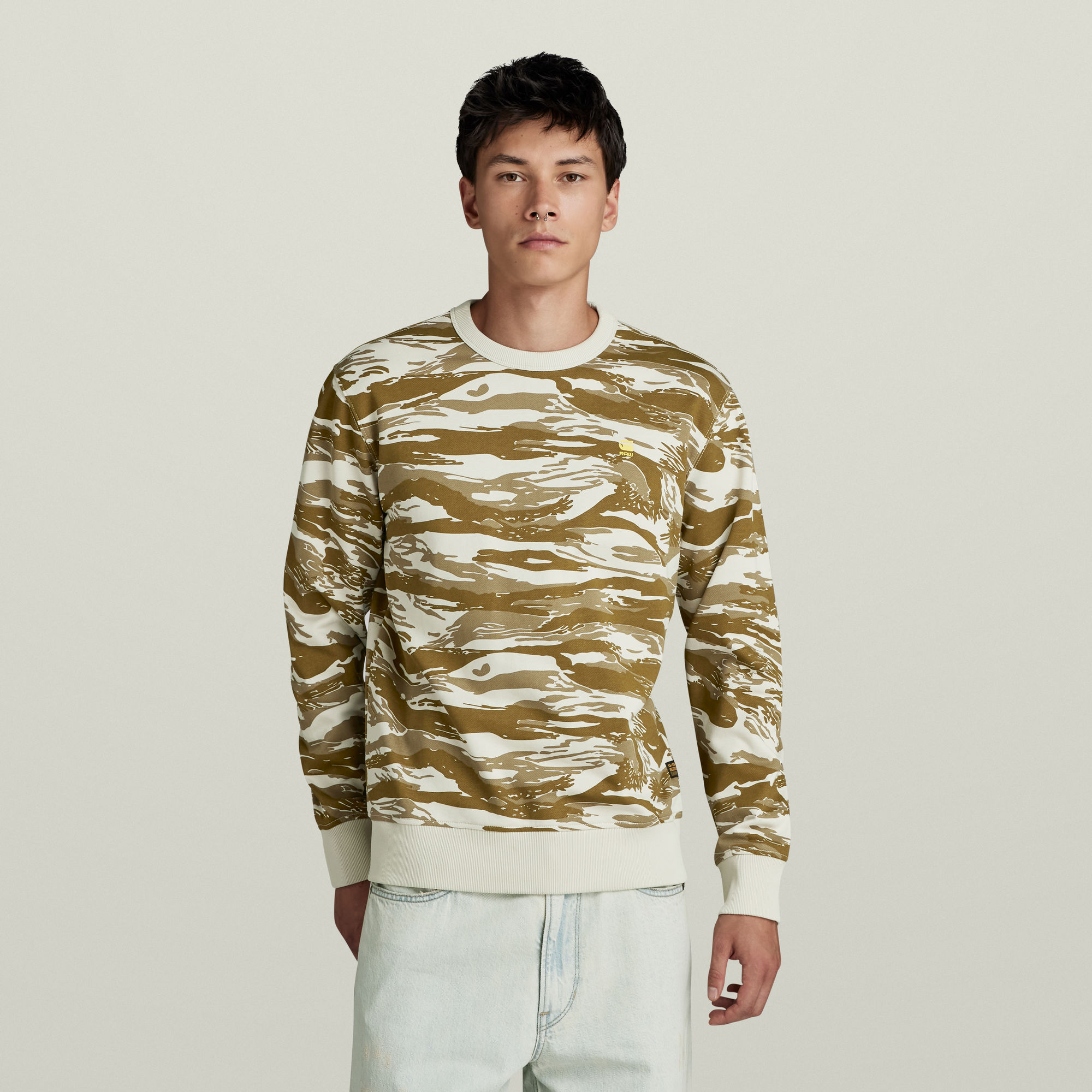 

Tiger Camo Sweater - Multi color - Men