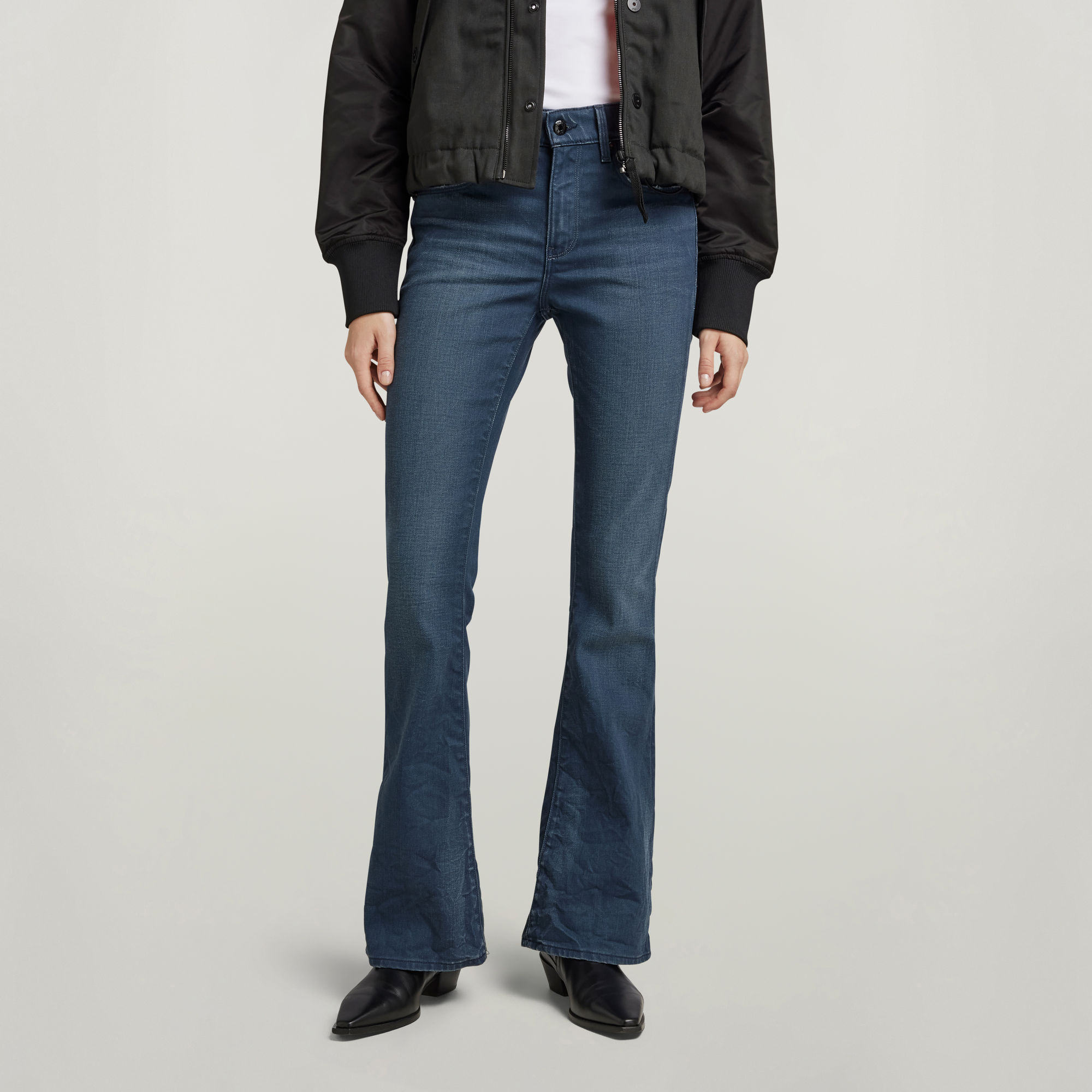 

3301 Flare Jeans - Dunkelblau - Damen