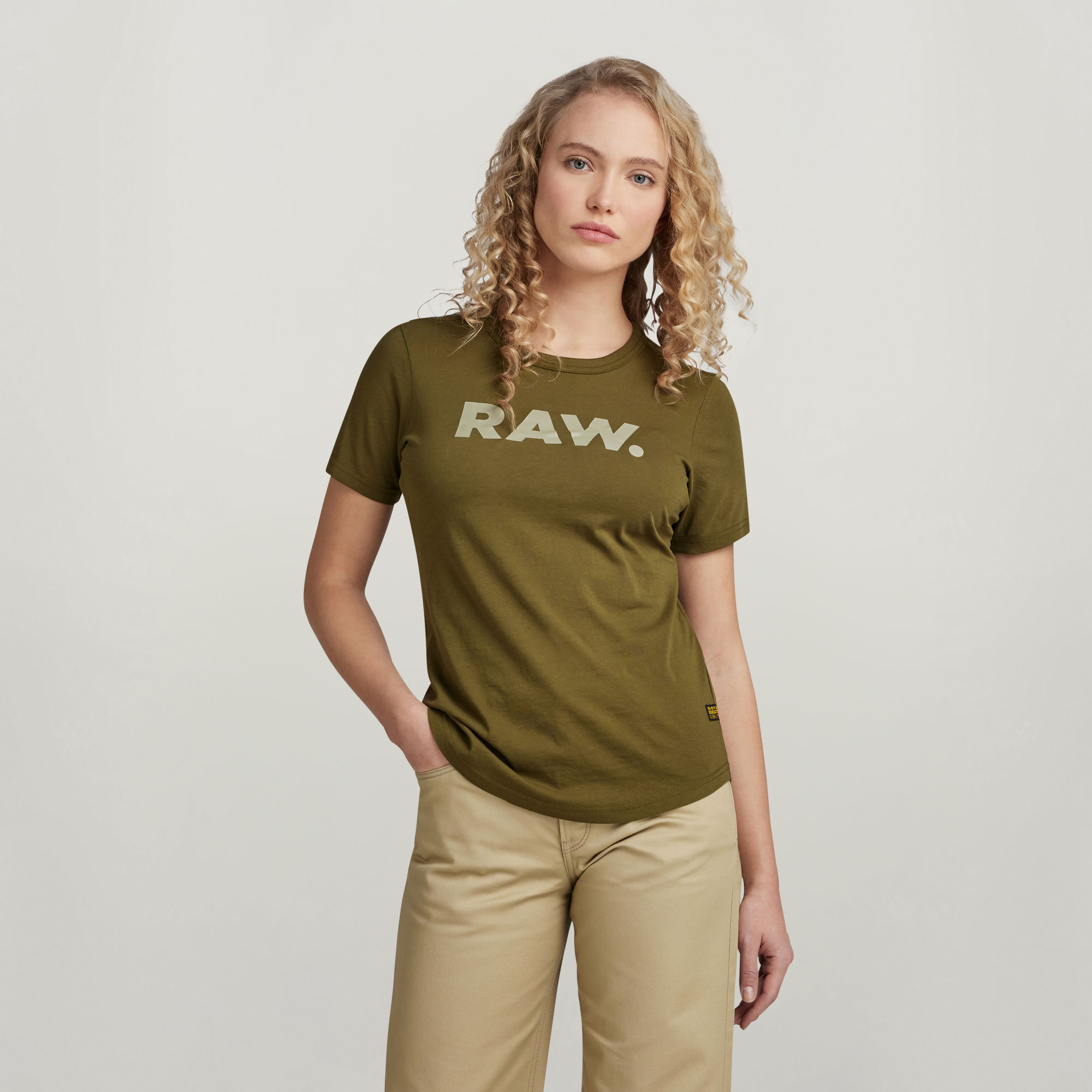 

RAW. Slim Top - Green - Women