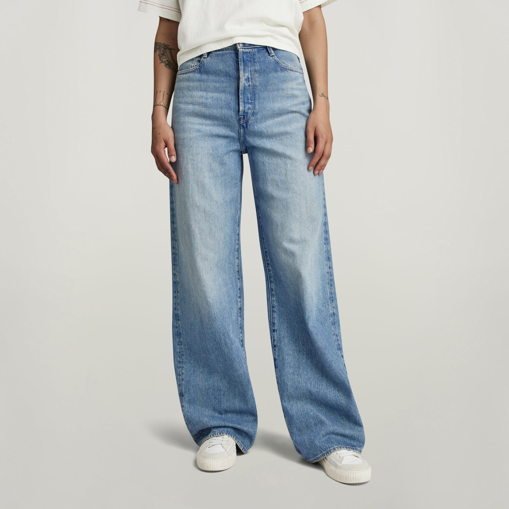 

Deck 2.0 High Loose Jeans - Mittelblau - Damen