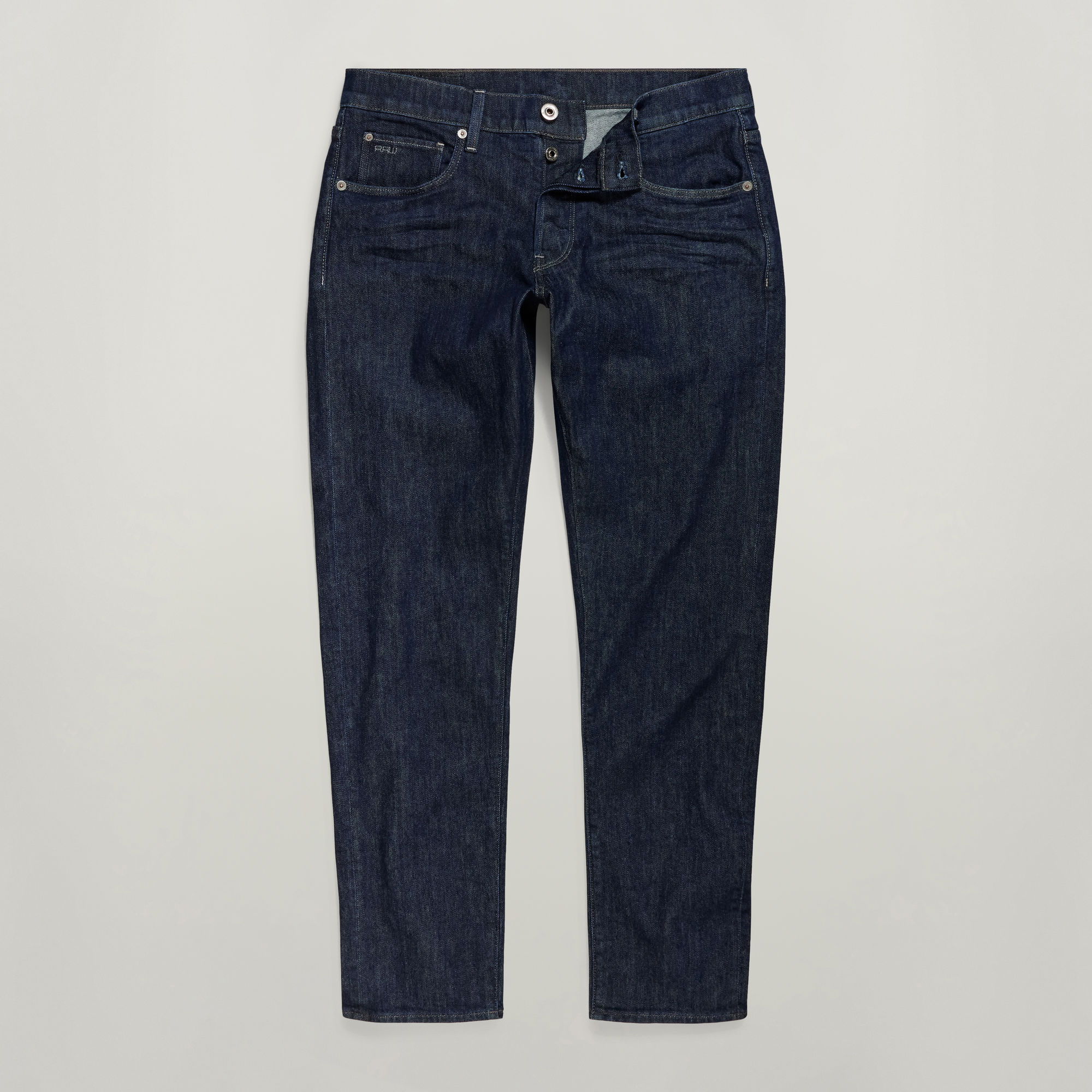 G-Star RAW 3301 Regular Tapered Jeans Donkerblauw Heren