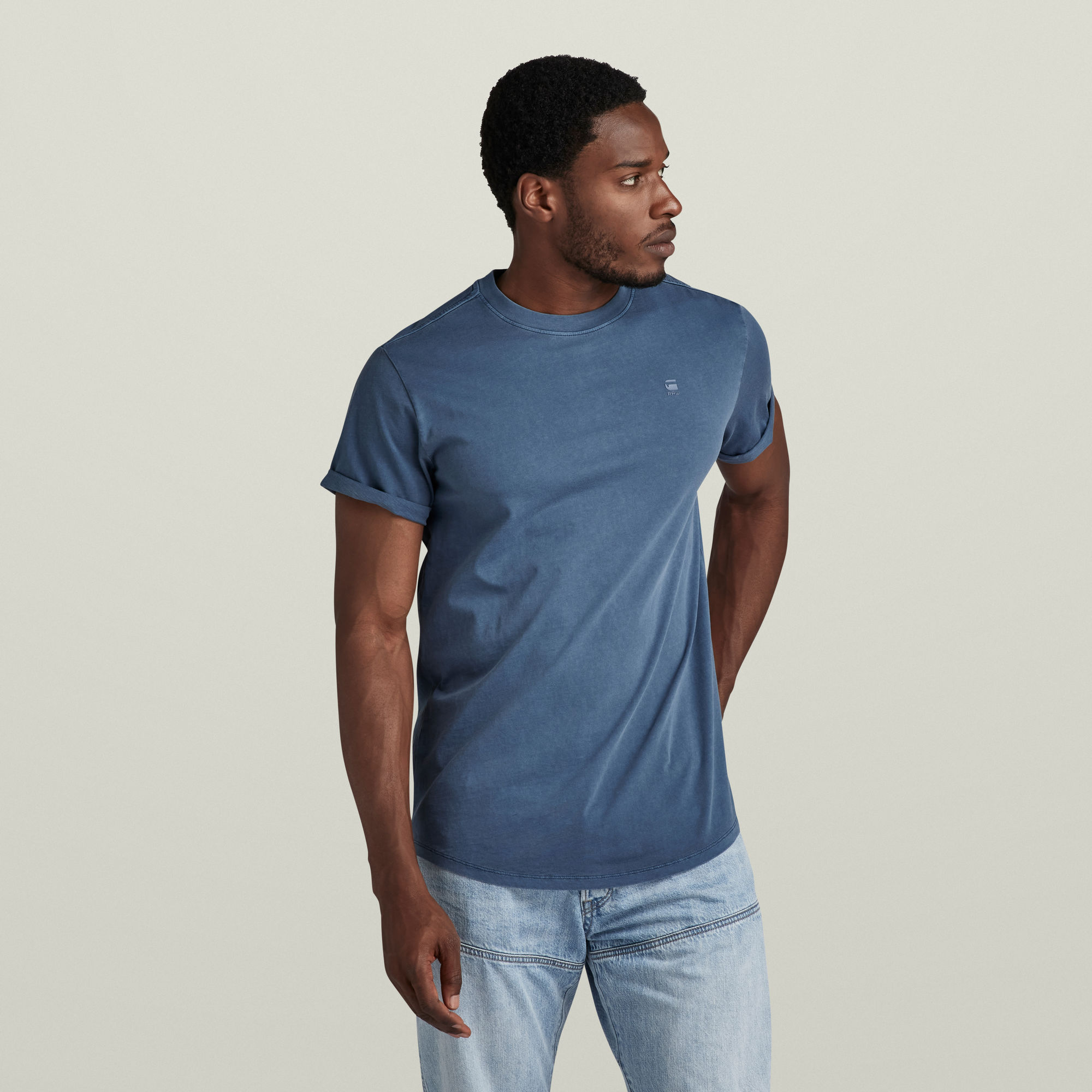 

Lash T-Shirt - Medium blue - Men