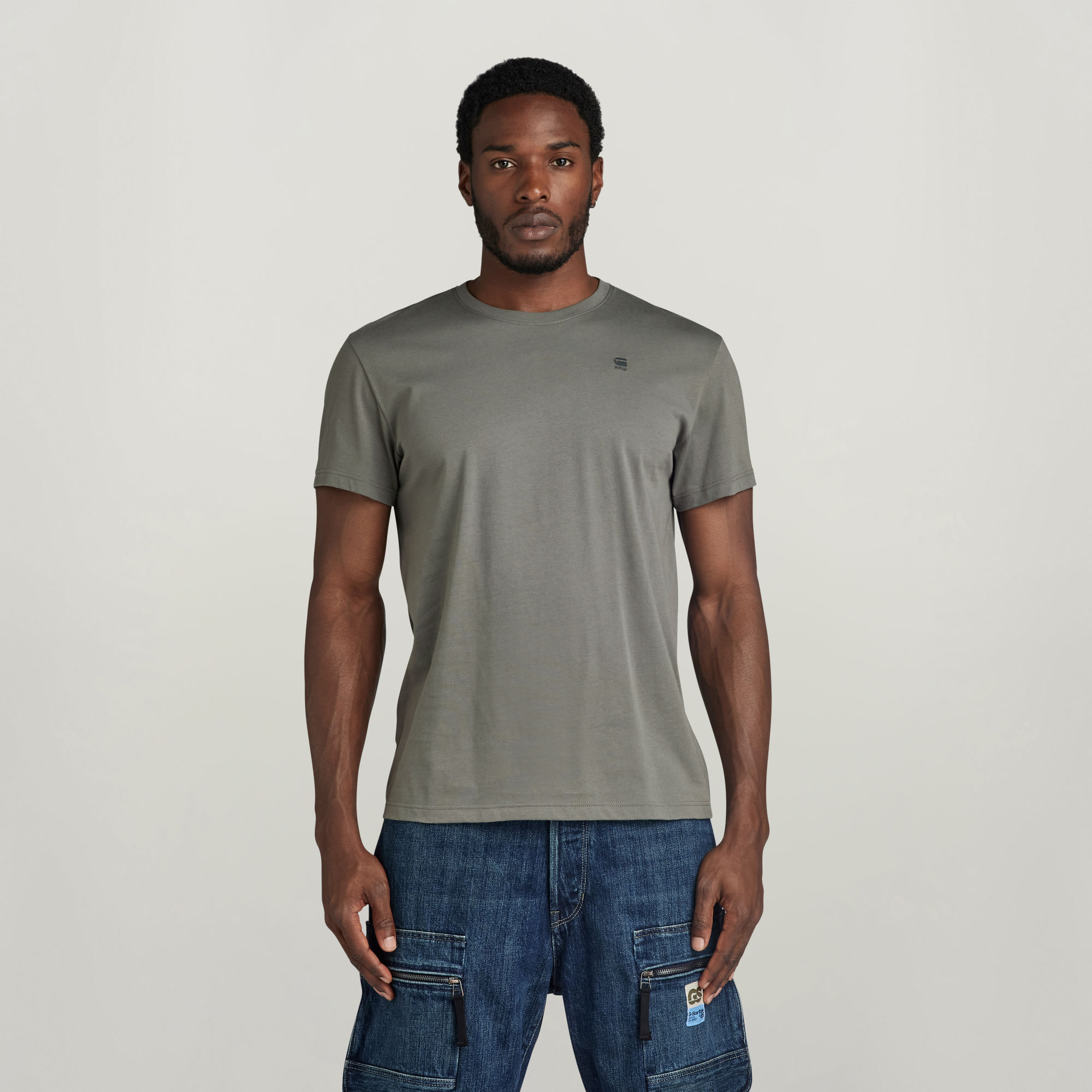 

Base-S T-shirt - Grijs - Heren