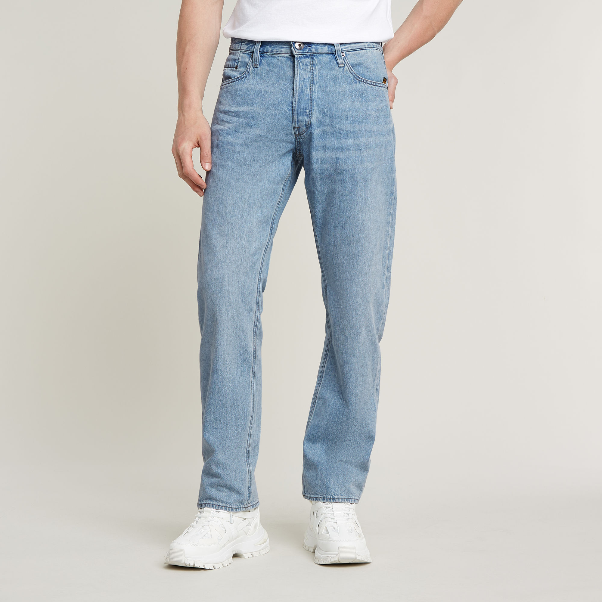 Dakota Regular Straight Jeans - Hellblau - Herren