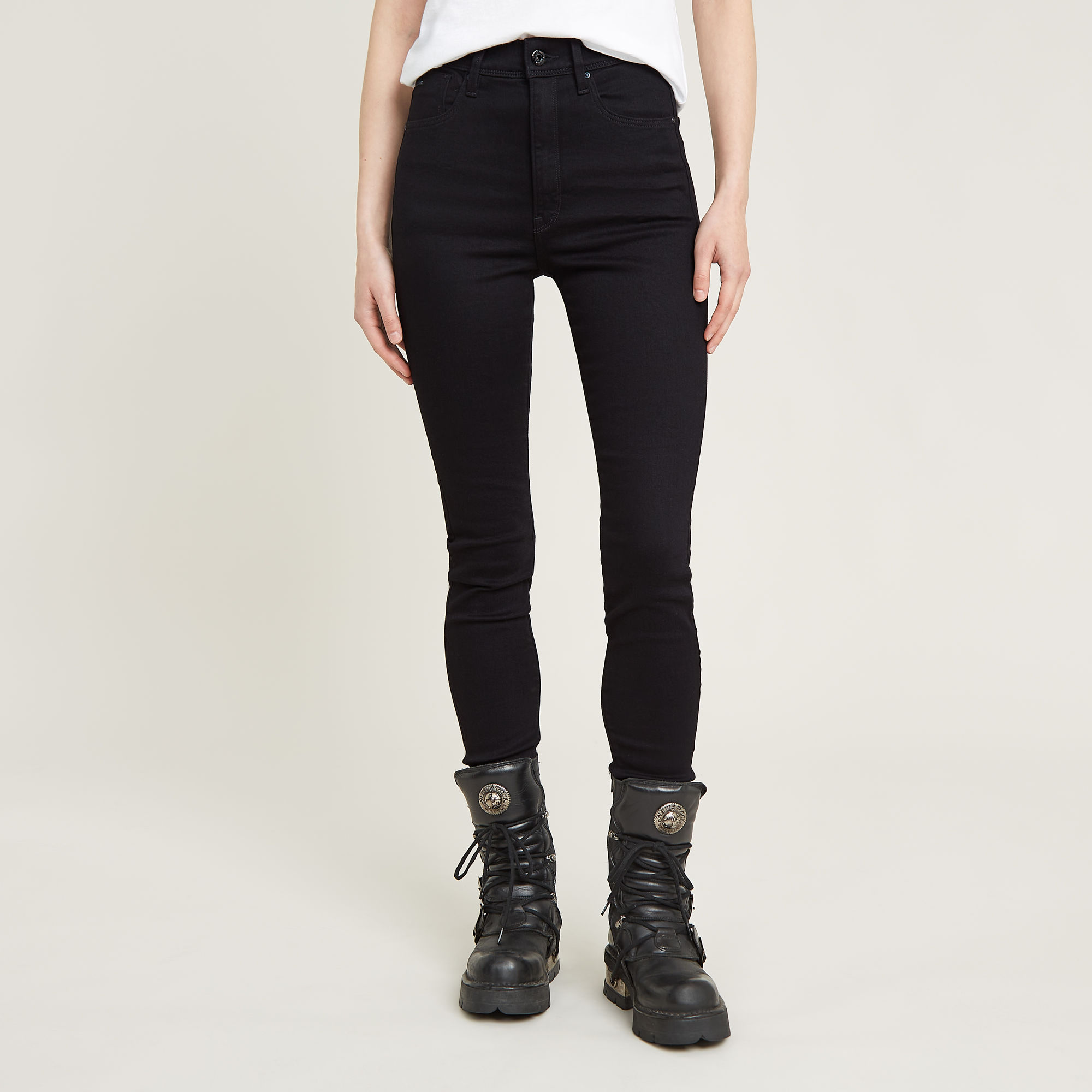 

Kafey Ultra High Skinny jeans - Black - Women