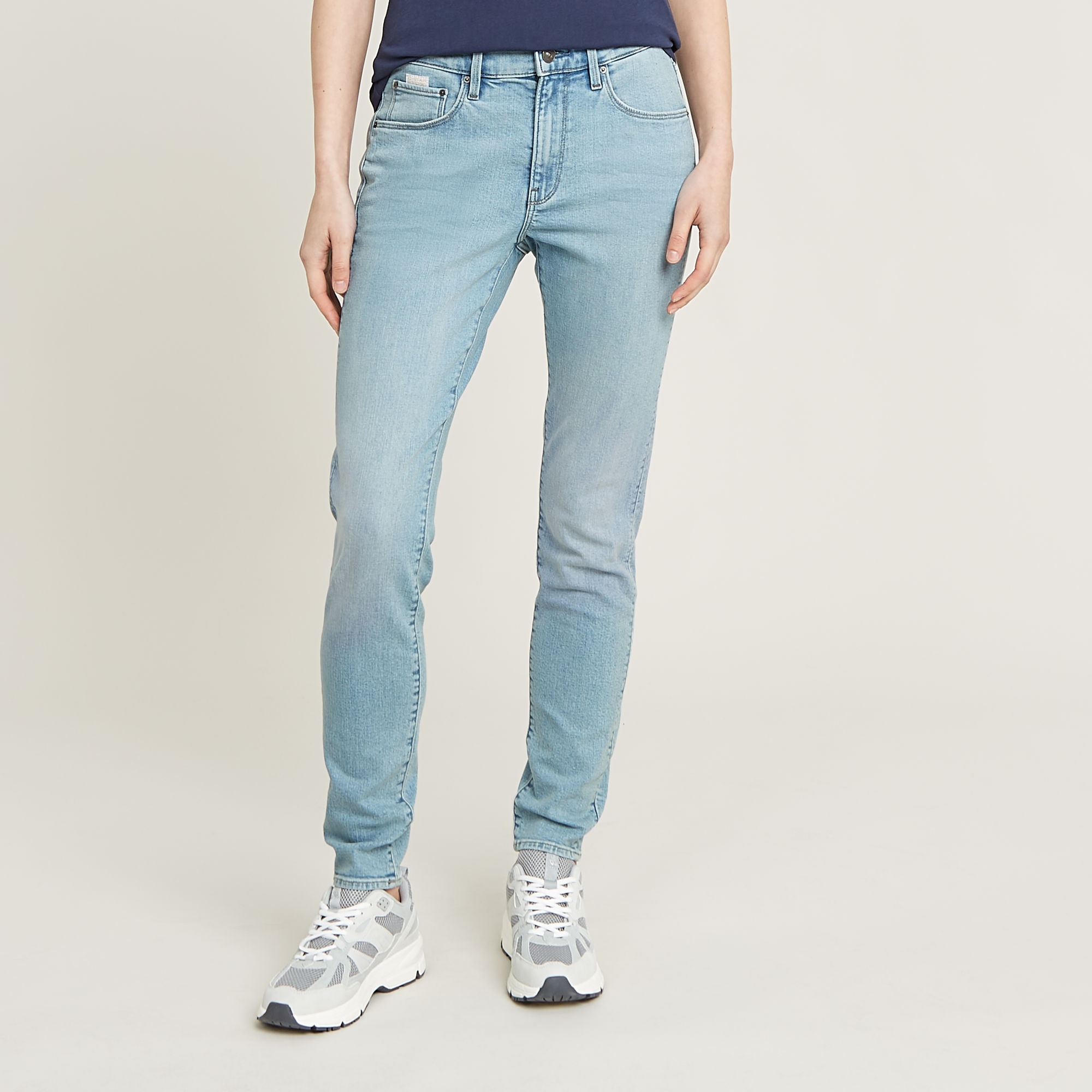 

3301 Skinny Jeans - Mittelblau - Damen