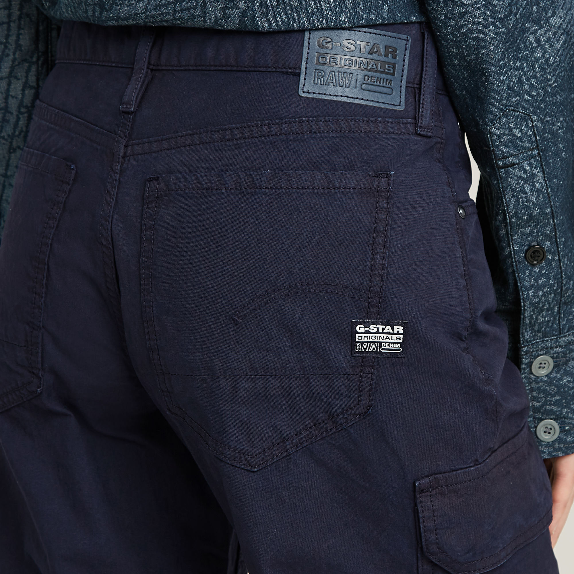 G-Star RAW Judee Cargo Broek Donkerblauw Dames