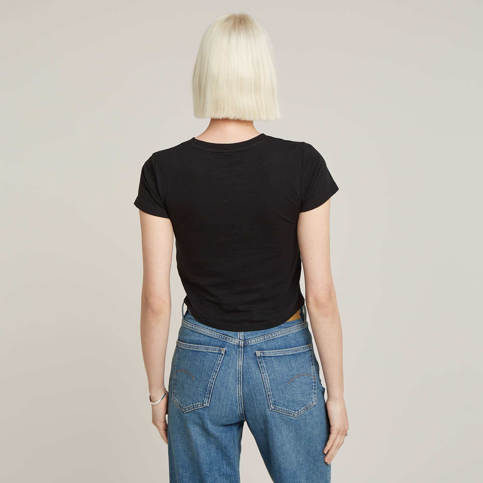 G-Star RAW Corset Slim Top Zwart Dames