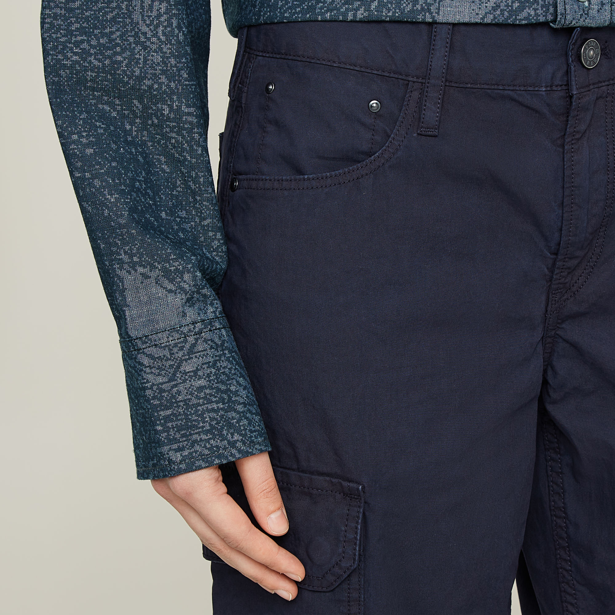 G-Star RAW Judee Cargo Broek Donkerblauw Dames