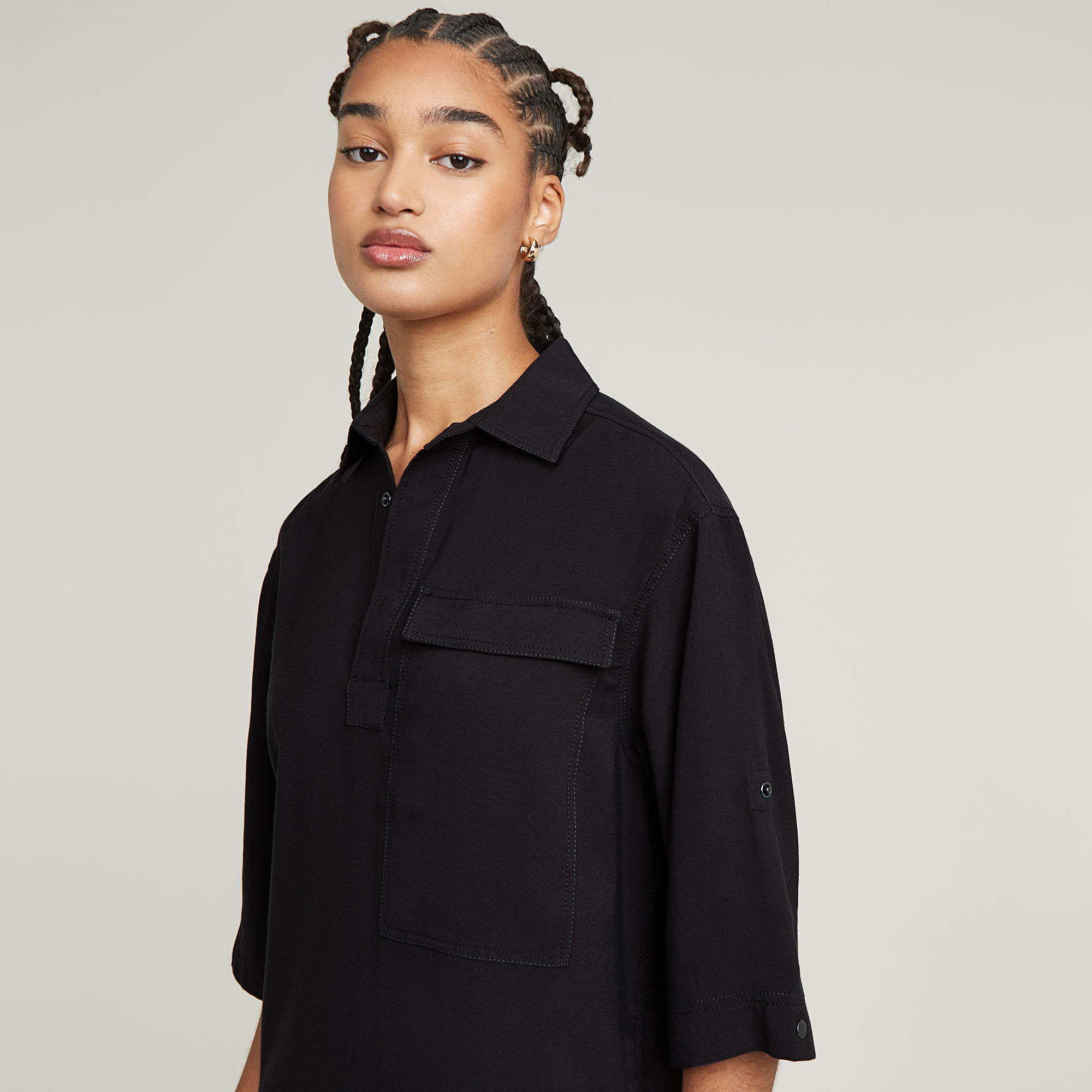 G-Star RAW Blousejurk Zwart Dames