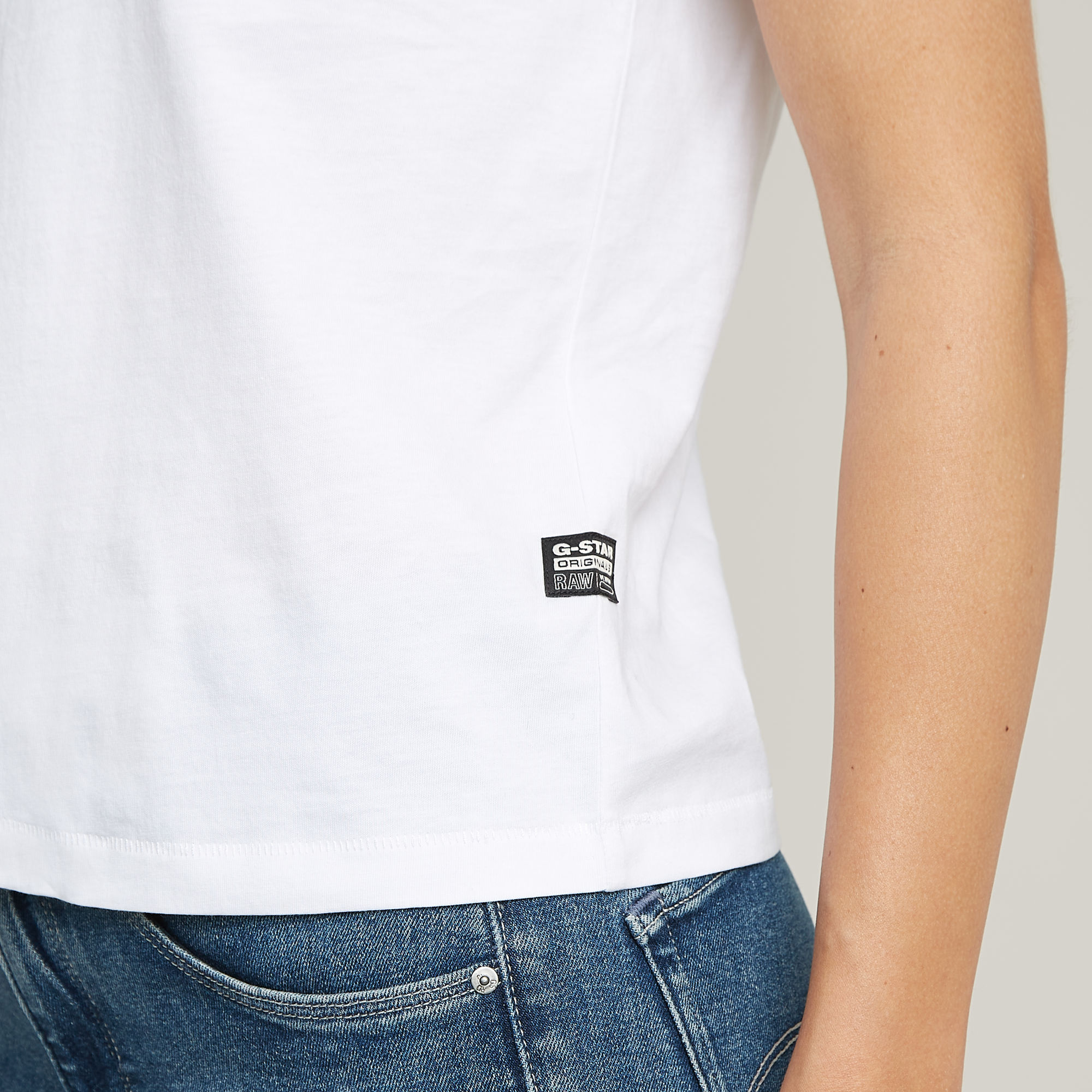 G-Star RAW Nifous Top Wit Dames
