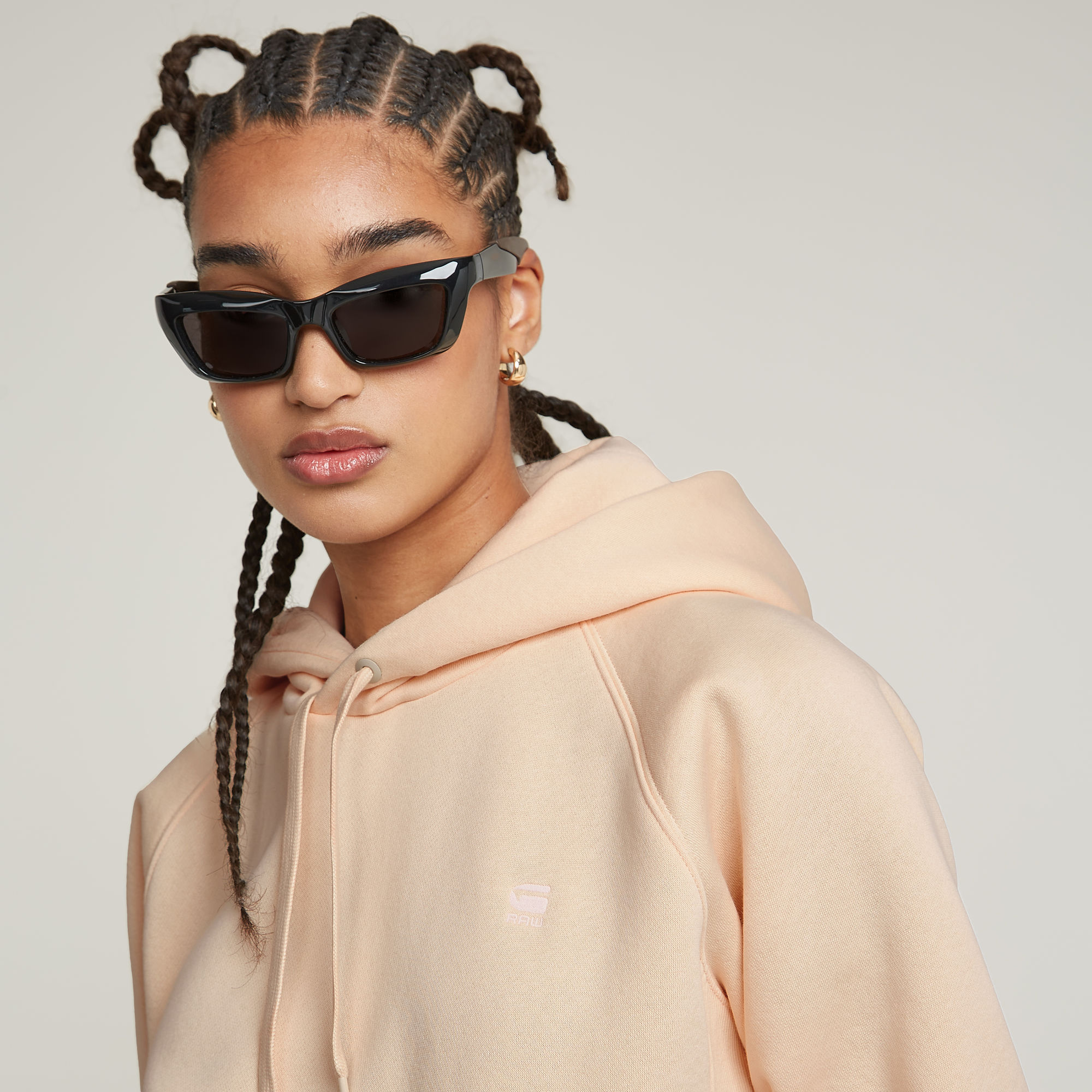 G-Star RAW Premium Core 2.0 Hoodie Roze Dames