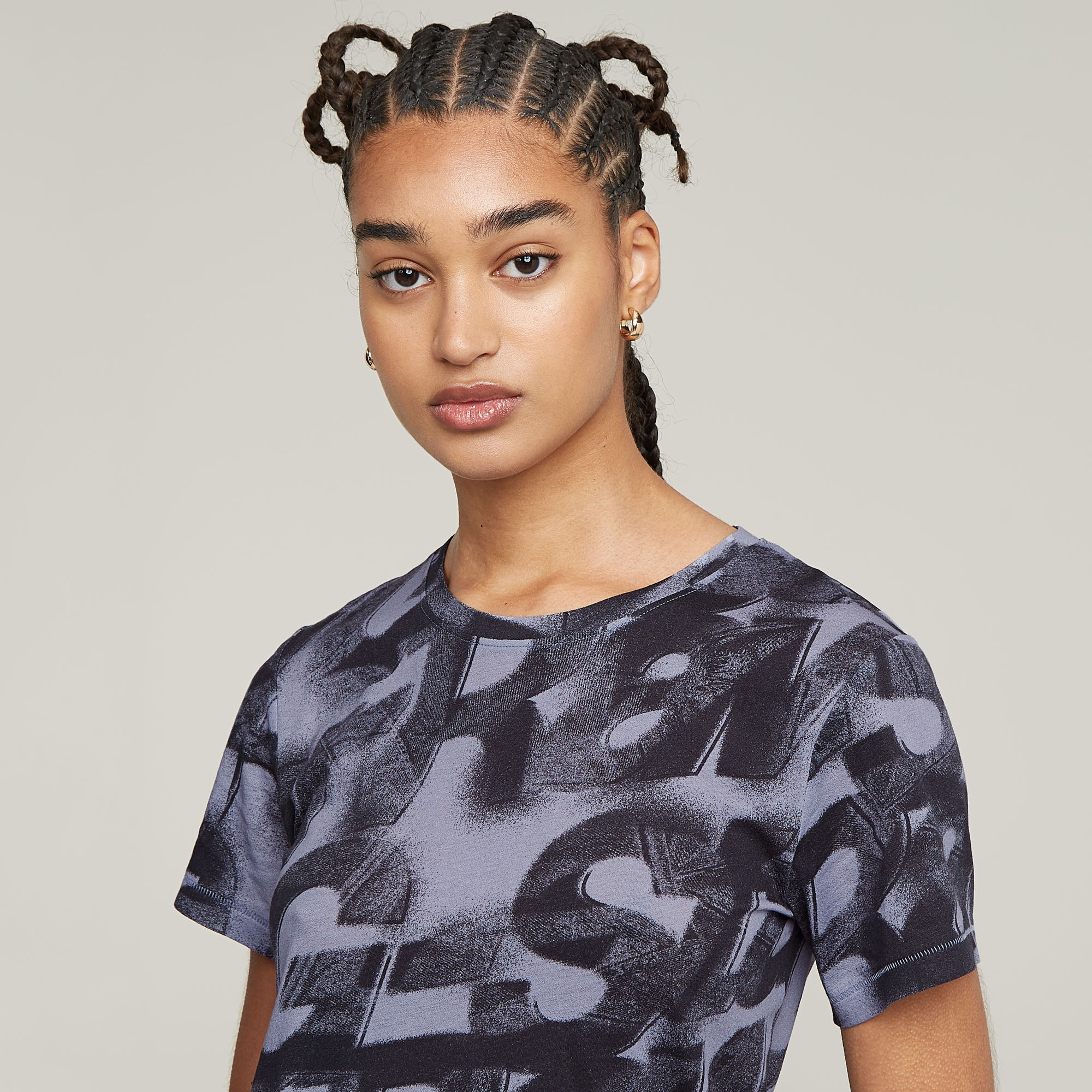G-Star RAW Sprayed Letters Top Meerkleurig Dames