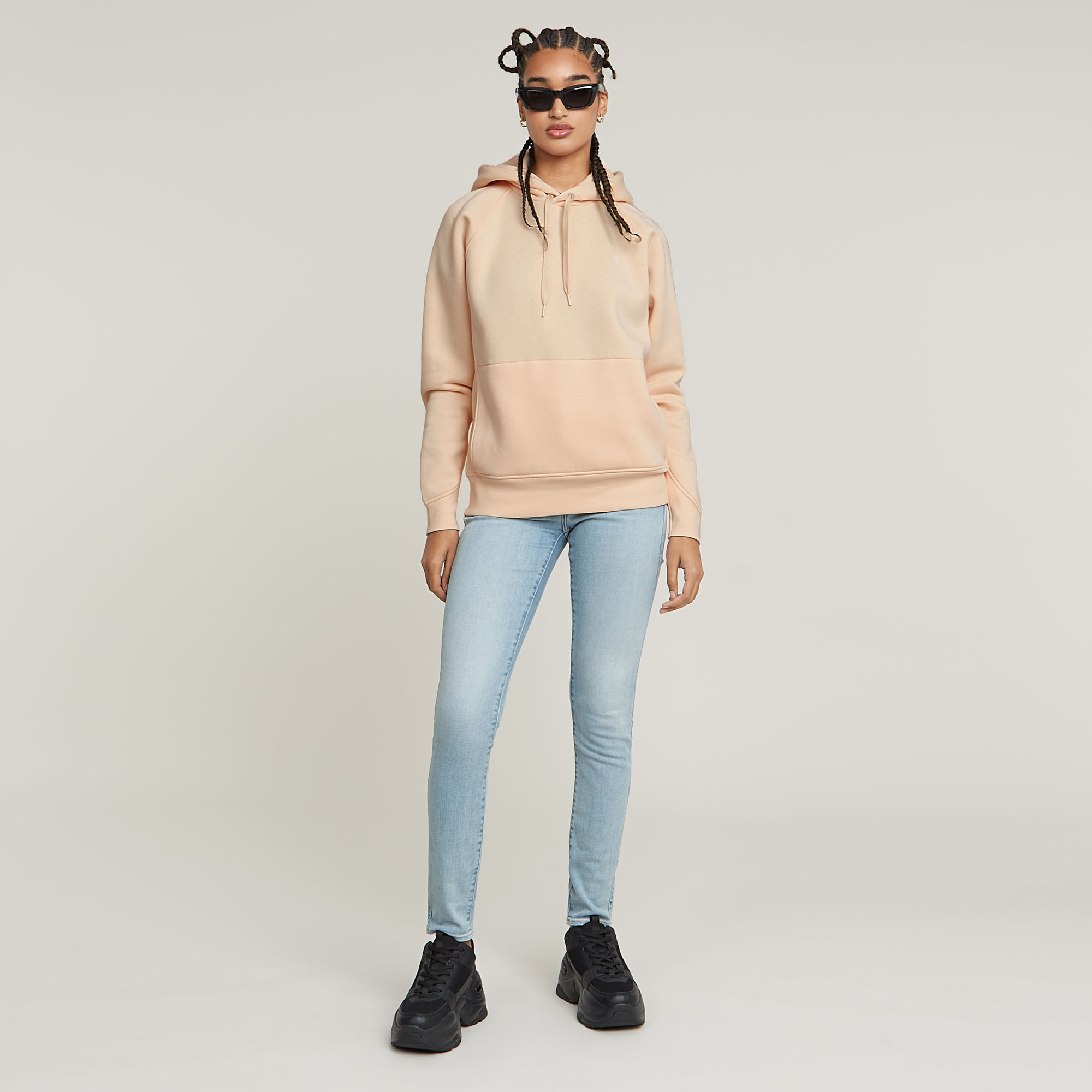 G-Star RAW Premium Core 2.0 Hoodie Roze Dames
