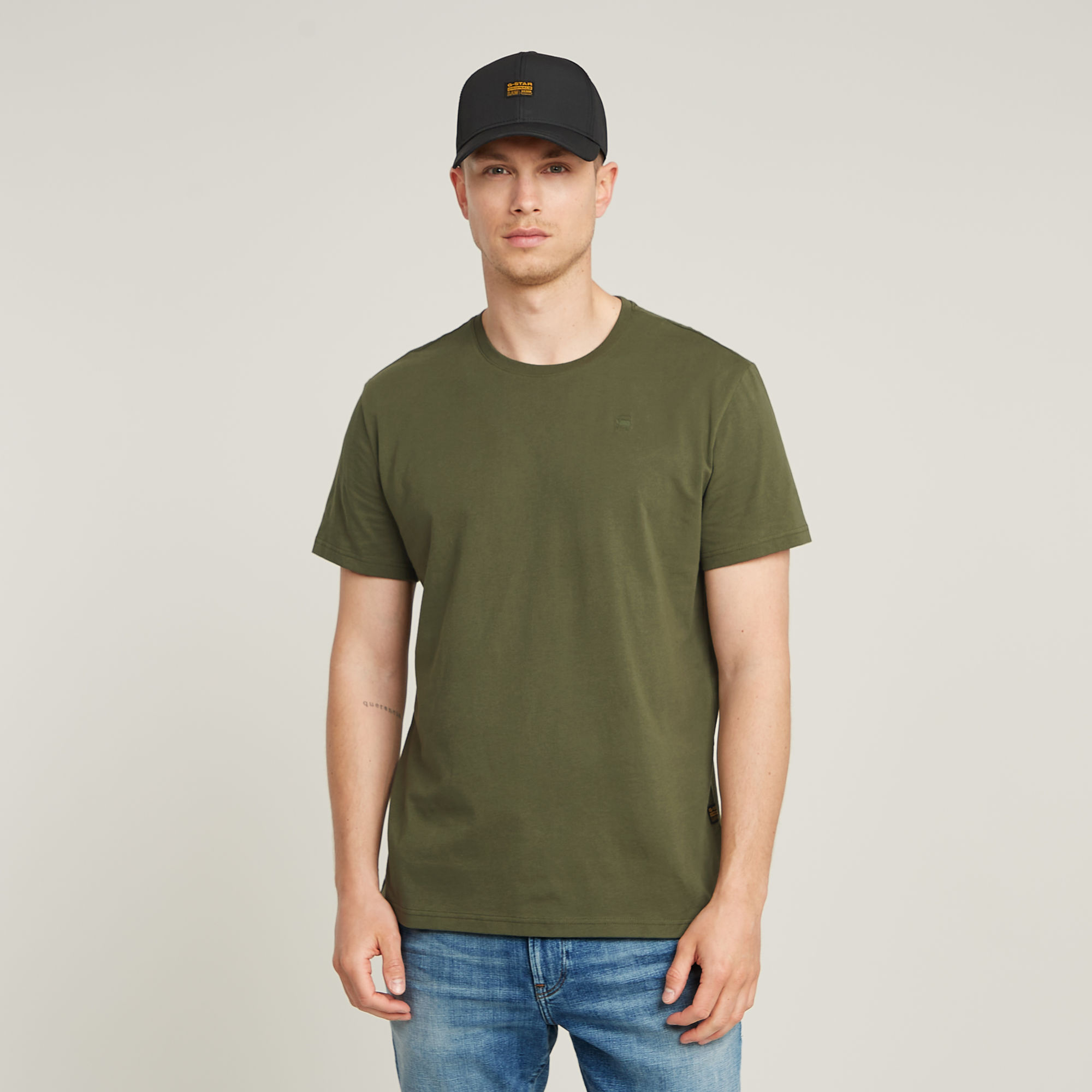 

Base-S T-Shirt - Green - Men