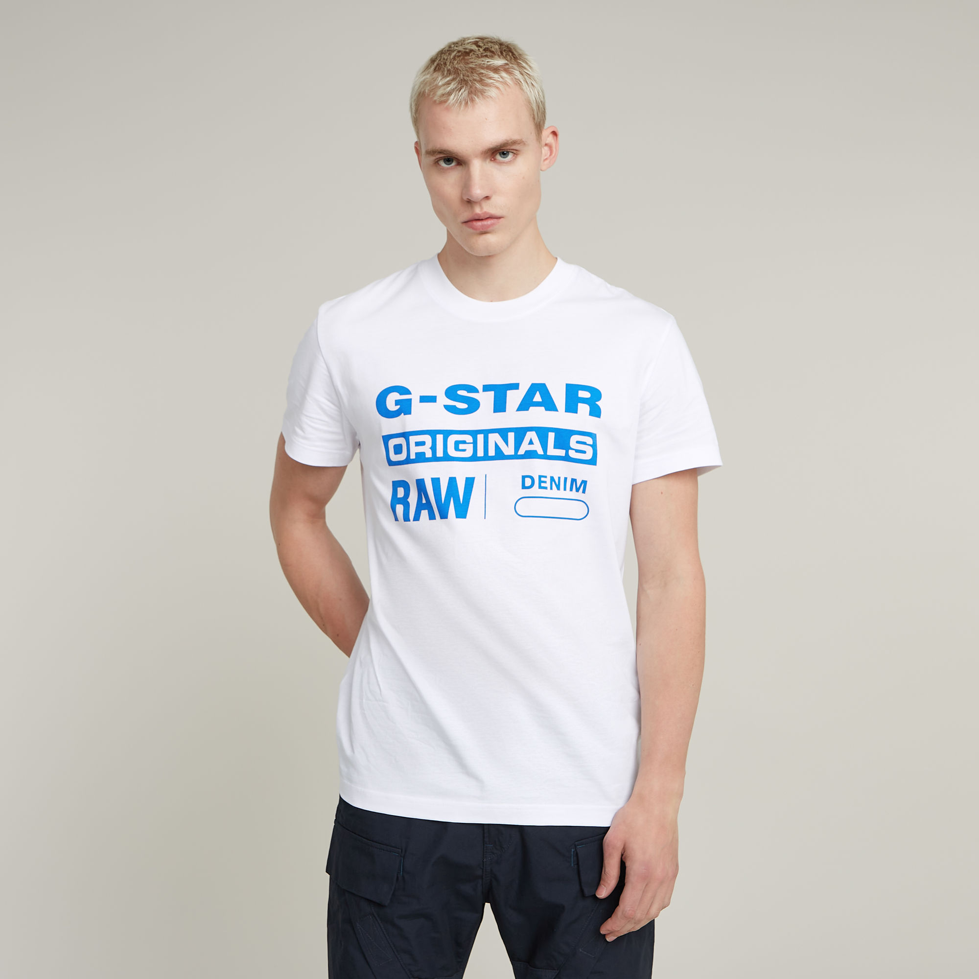 G-Star RAW Originals T-Shirt - Wit - Heren