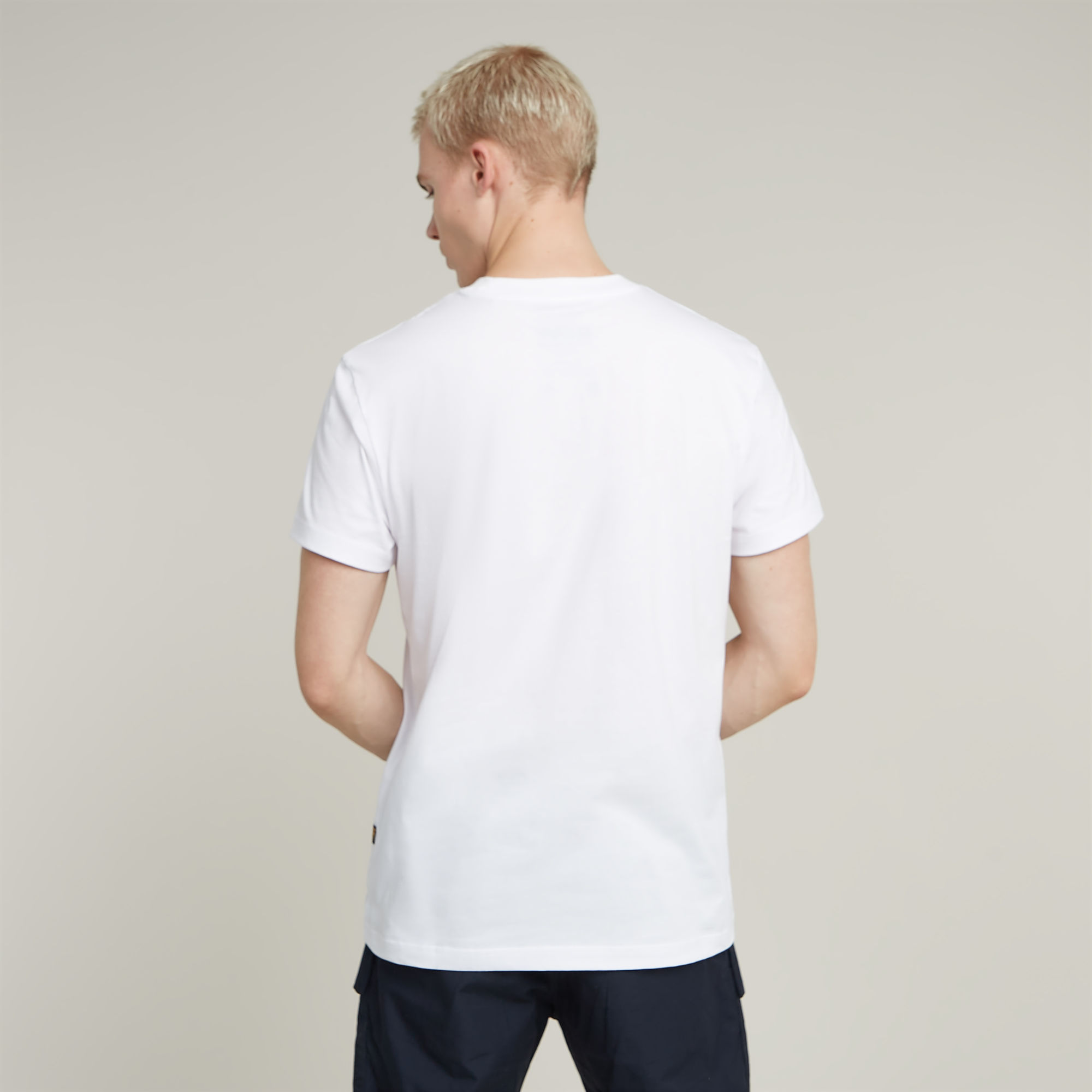 G-Star RAW Originals T-Shirt Wit Heren
