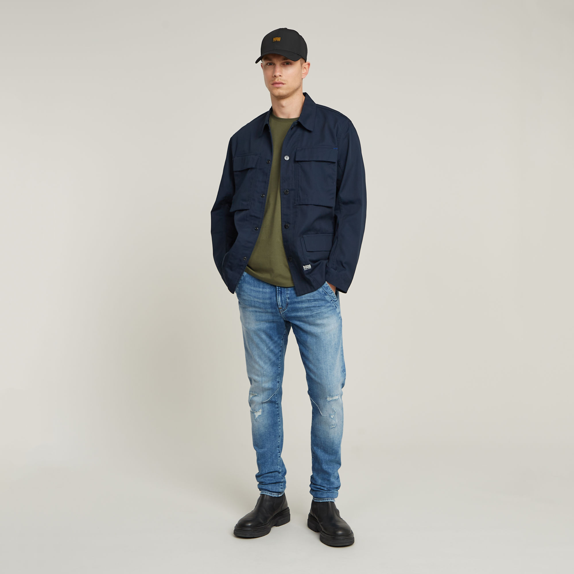 G-Star RAW Base-S T-Shirt Groen Heren