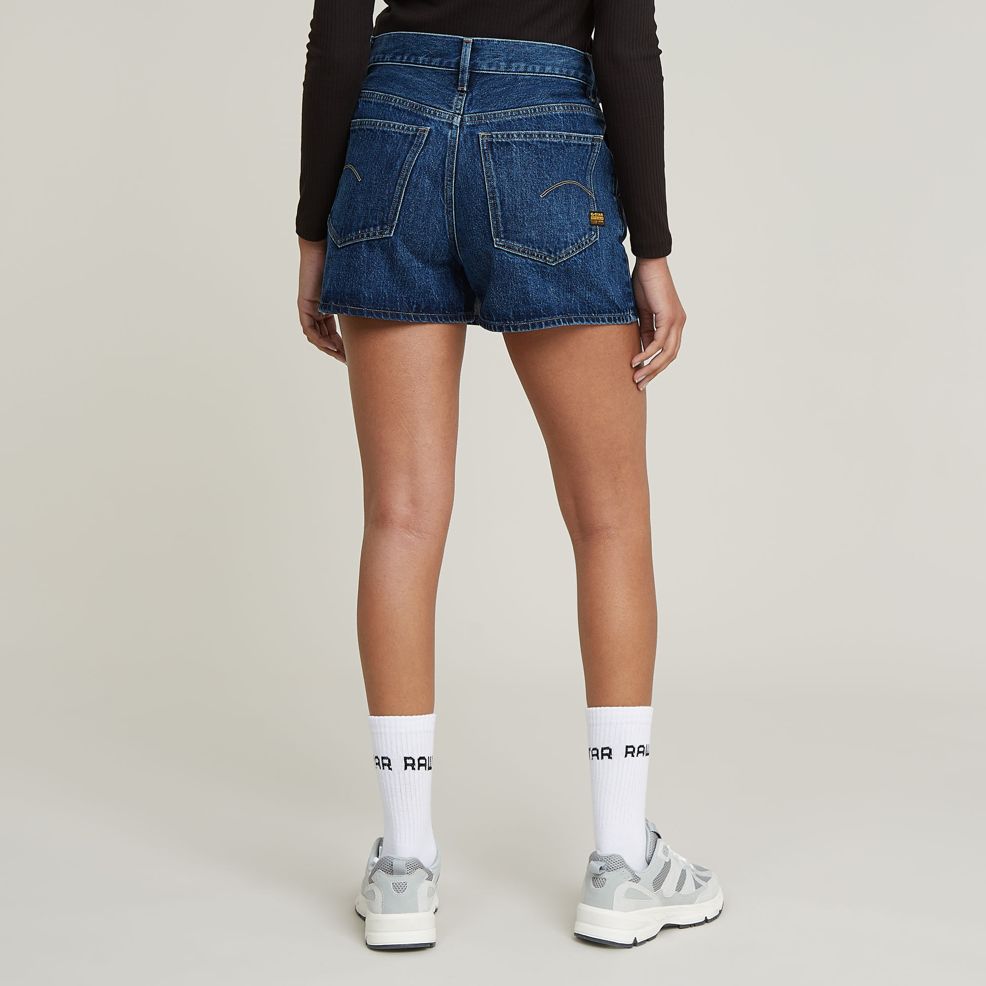 G-Star RAW Micro Denim Skort Donkerblauw Dames
