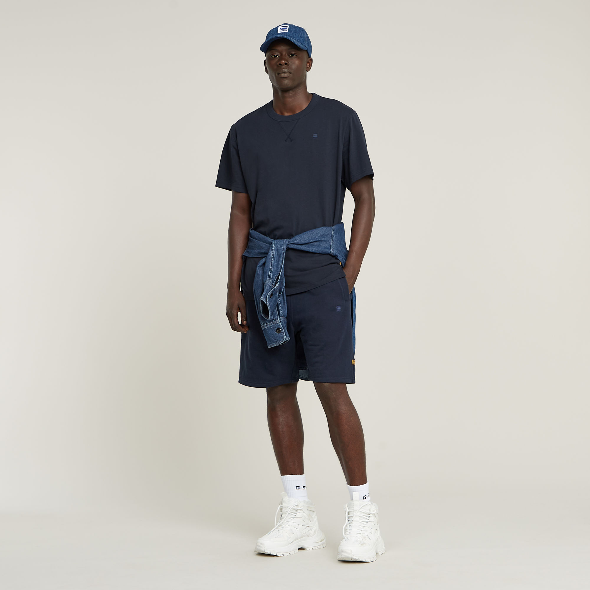 G-Star RAW Nifous T-Shirt Donkerblauw Heren