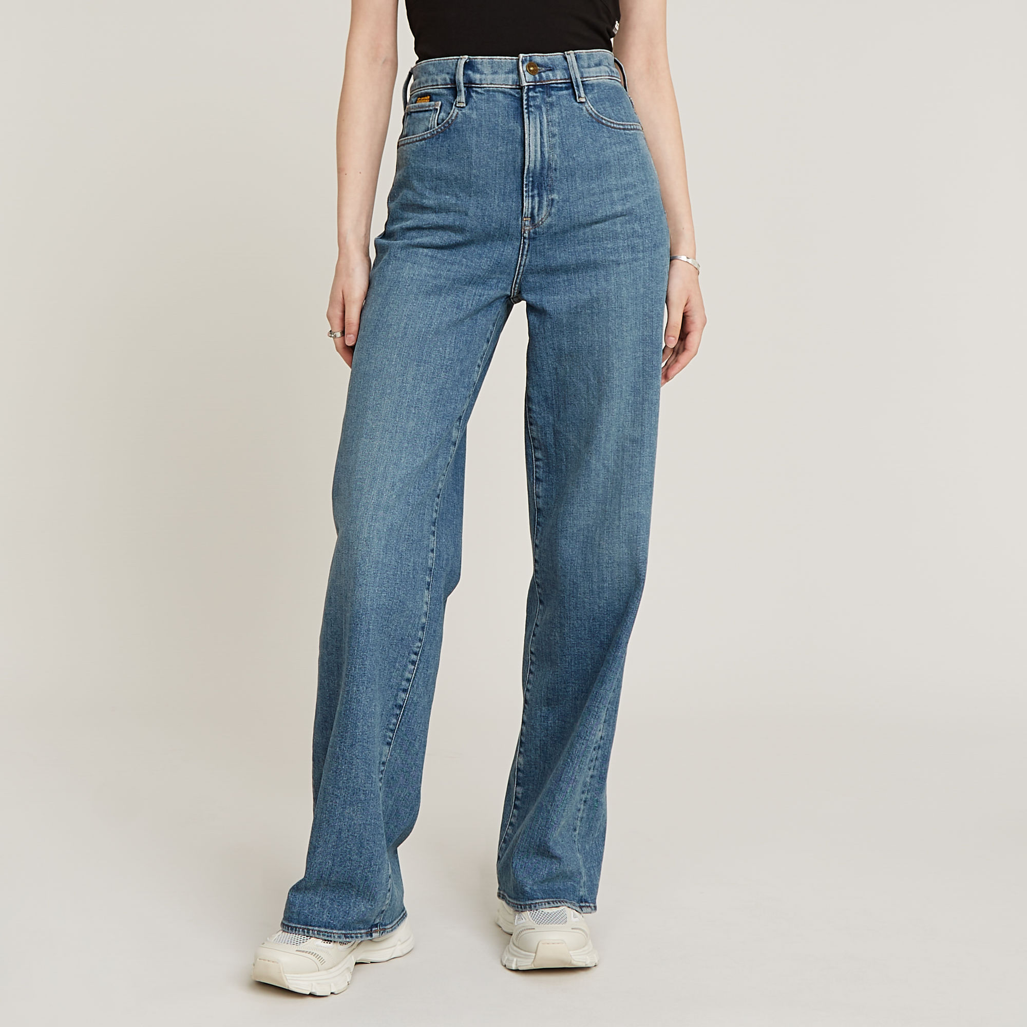 

Deck 2.0 High Loose Jeans - Medium blue - Women