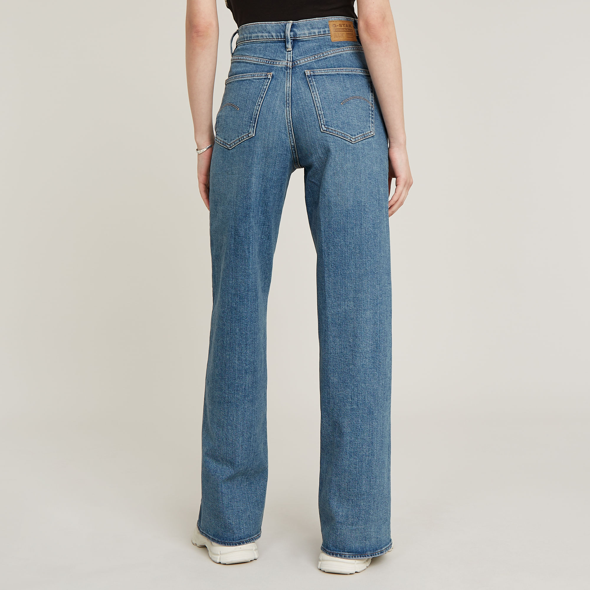 G-Star RAW Deck 2.0 High Loose Jeans Midden blauw Dames