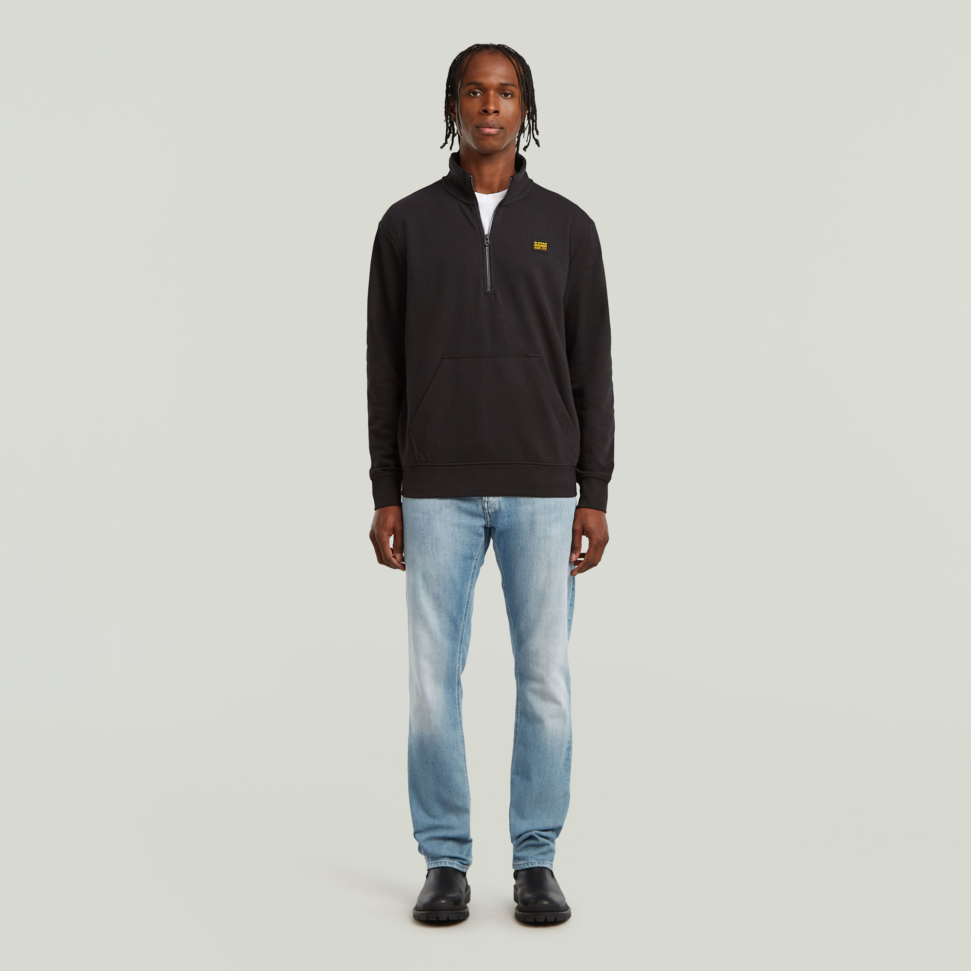 G-Star RAW Mosa Straight Jeans Midden blauw Heren