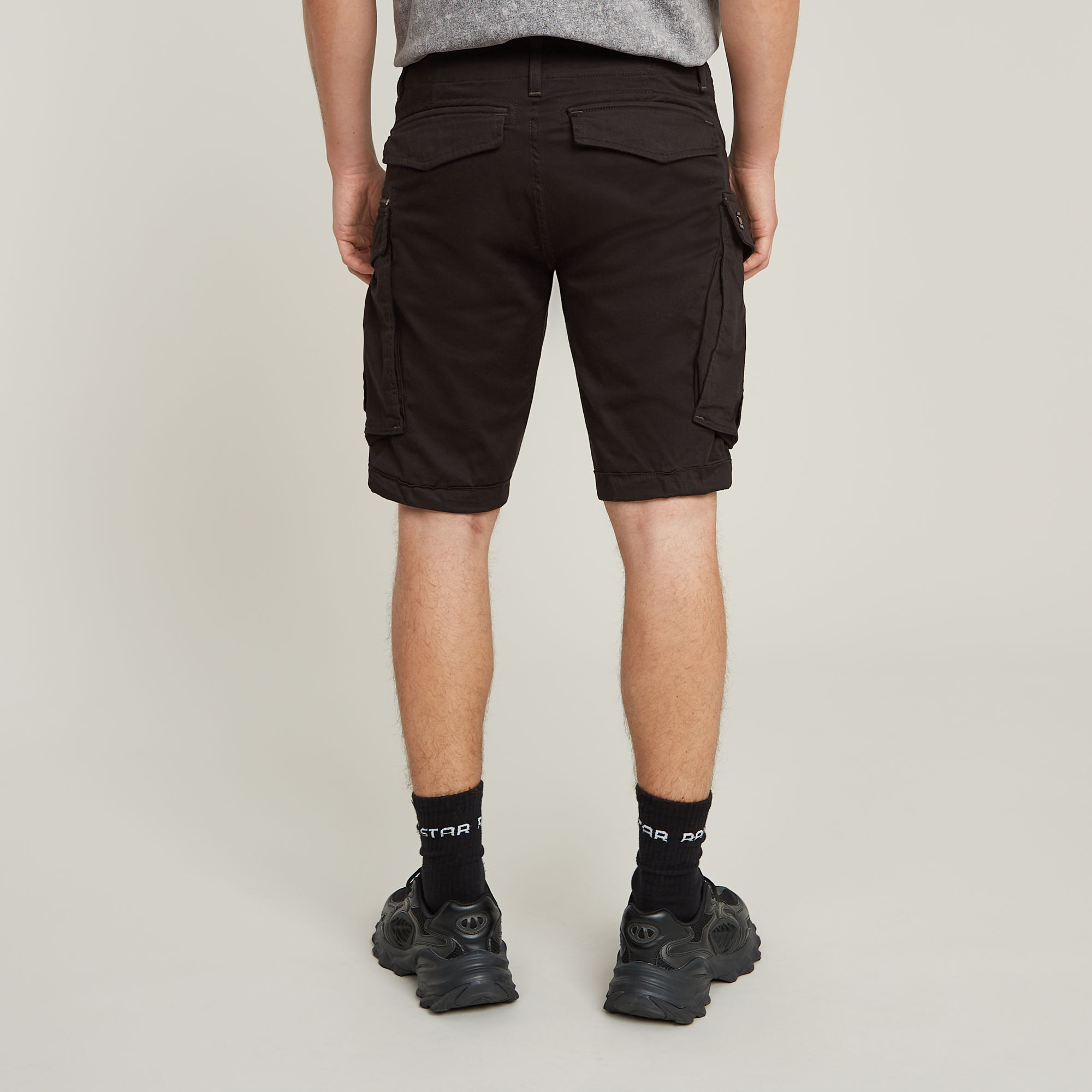 G-Star RAW Rovic Zip Regular Short Zwart Heren