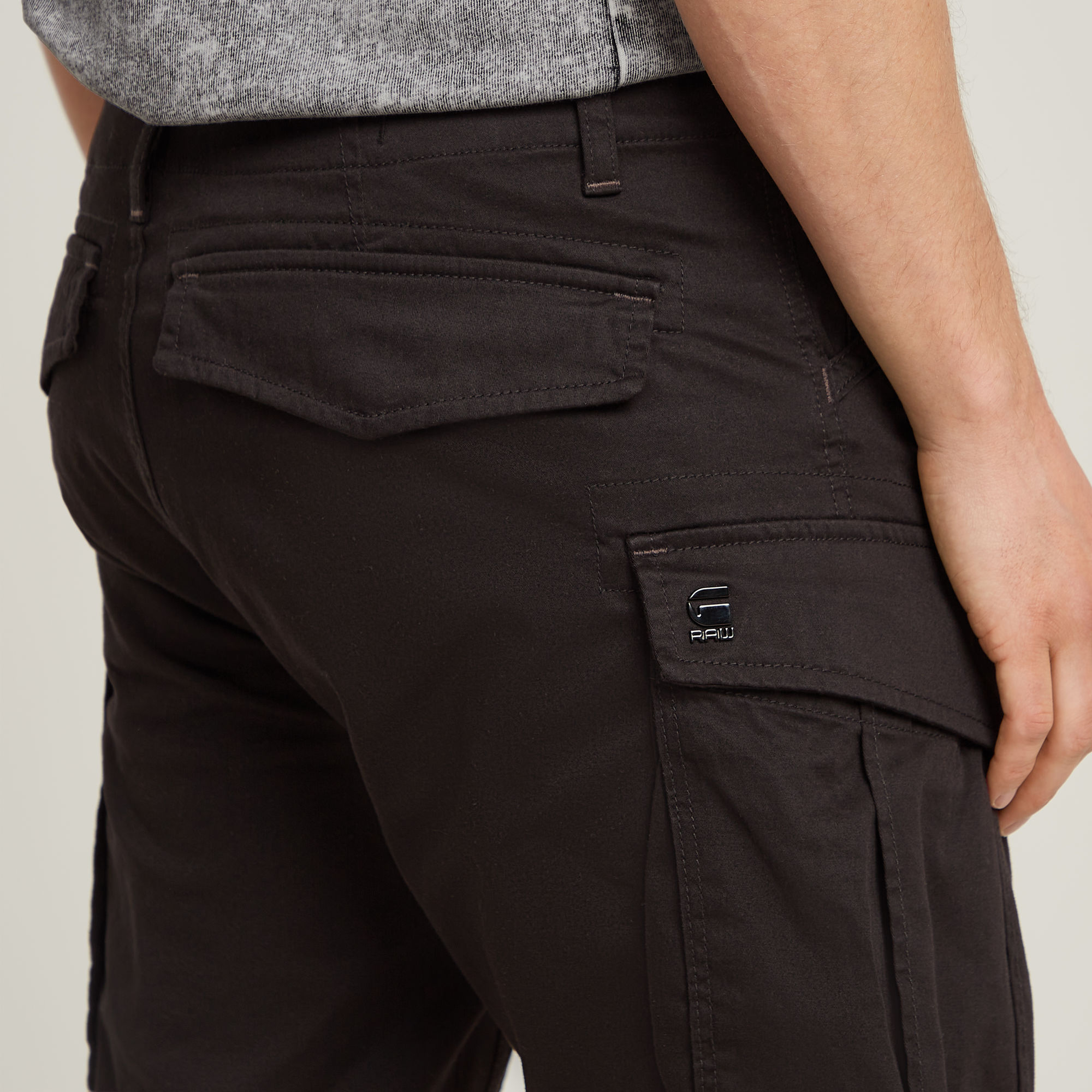 G-Star RAW Rovic Zip Regular Short Zwart Heren