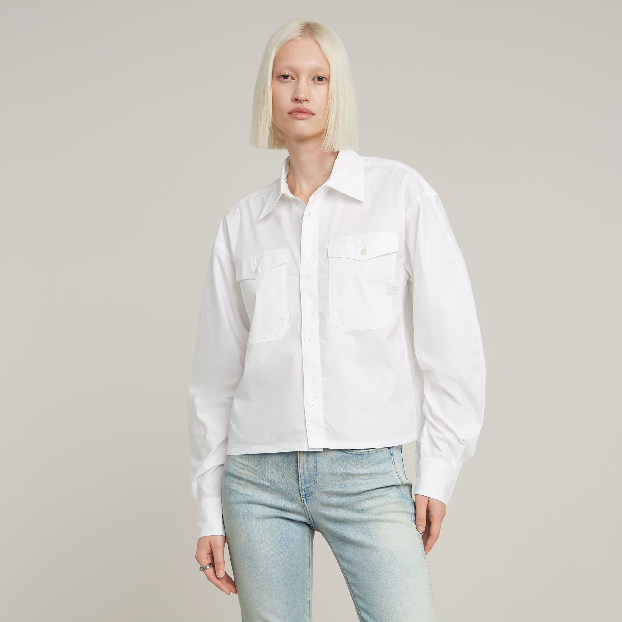 

Boxy Shirt - White - Women