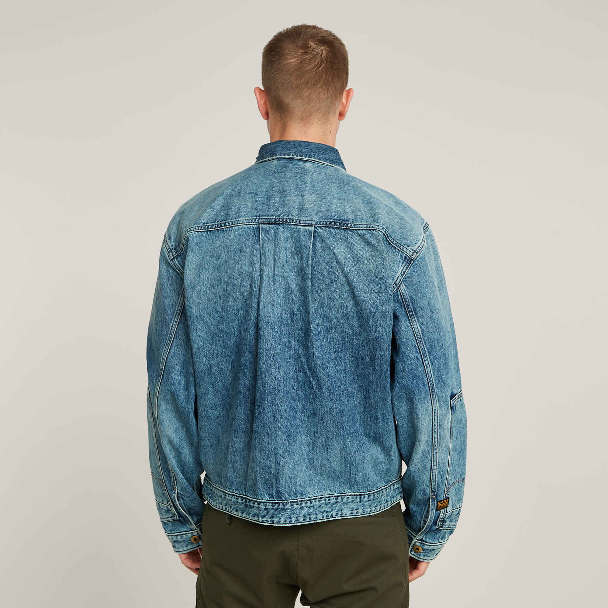 G-Star RAW Coach Long Pocket Jack Midden blauw Heren