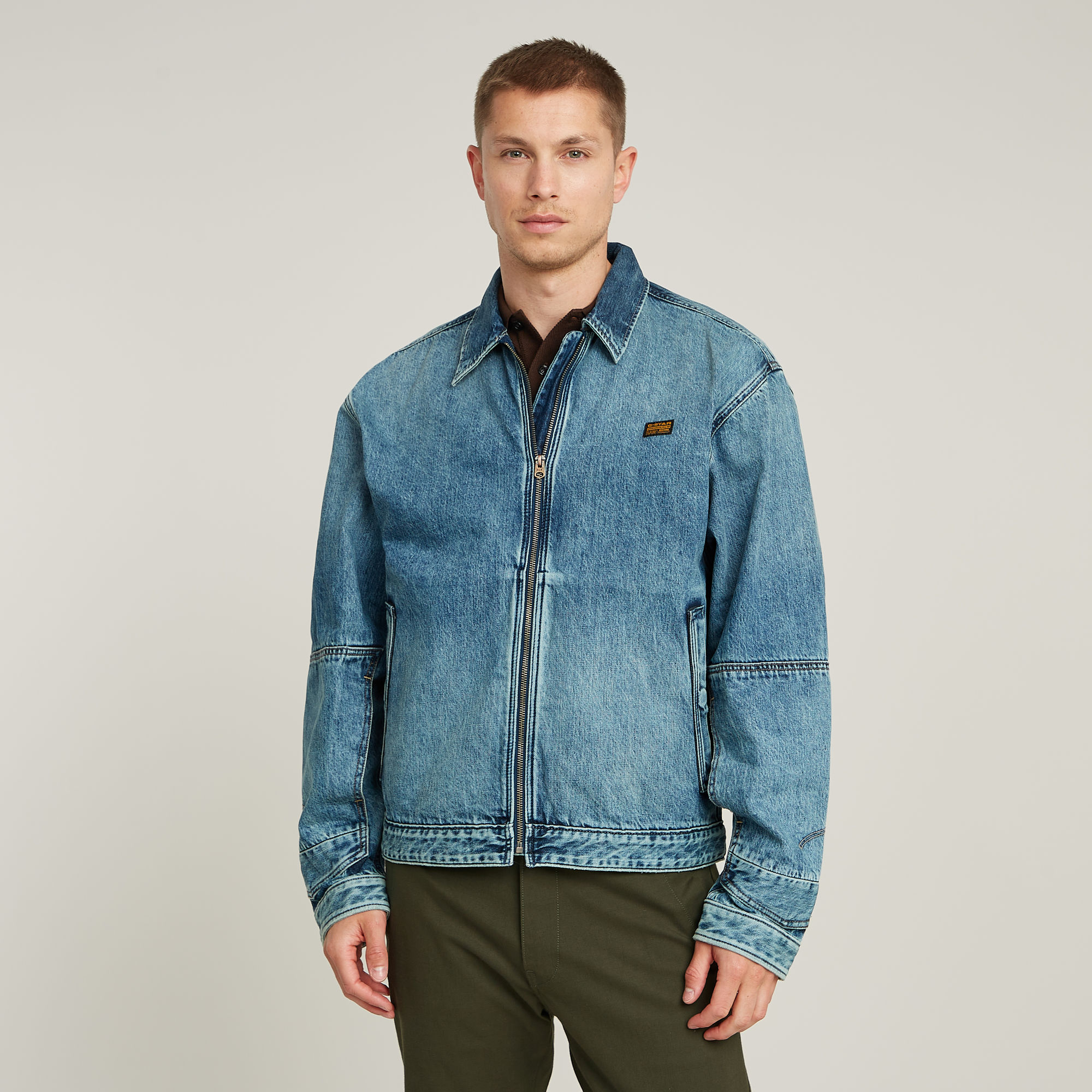 

Coach Long Pocket Jacket - Mittelblau - Herren