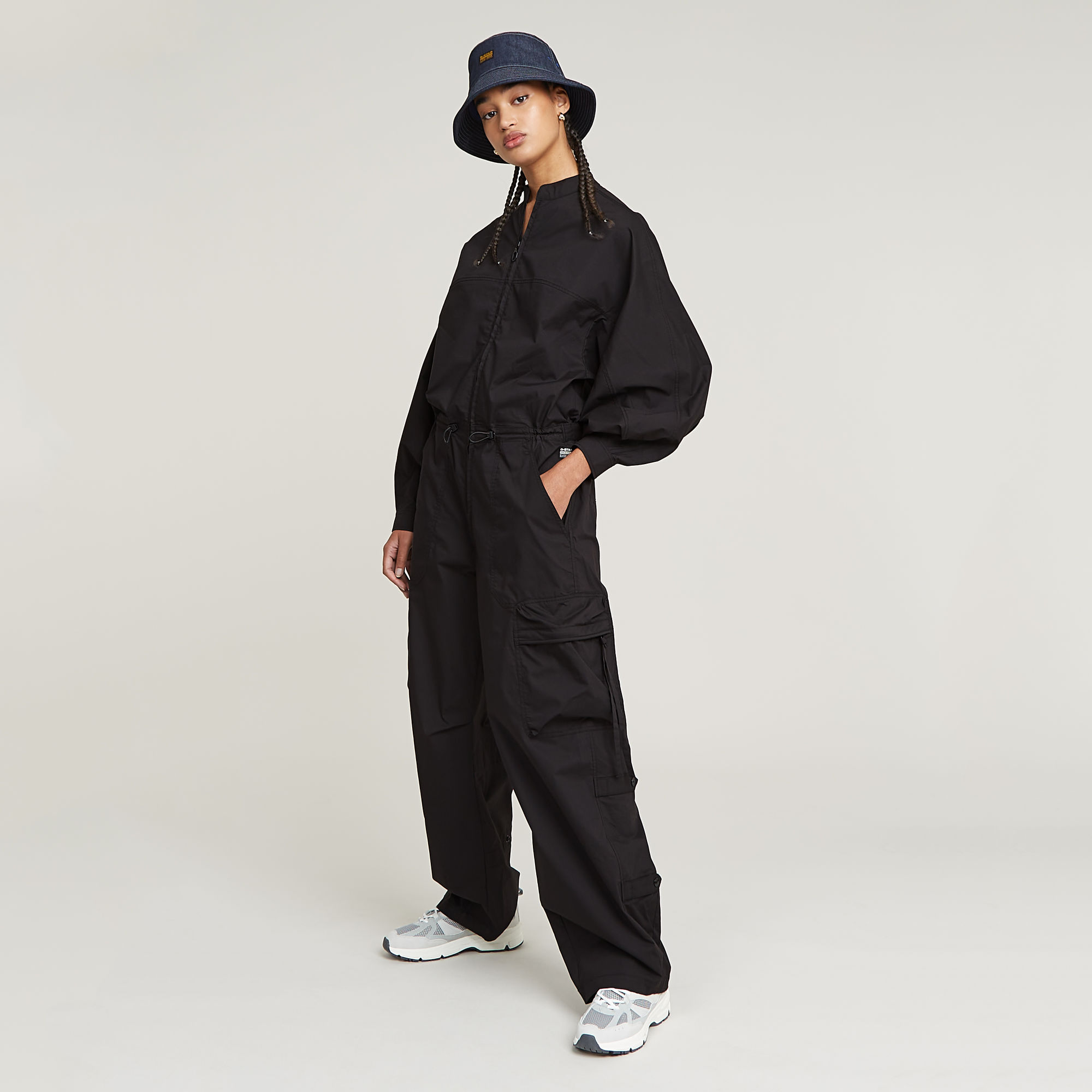 G-Star RAW Balloon Jumpsuit Zwart Dames