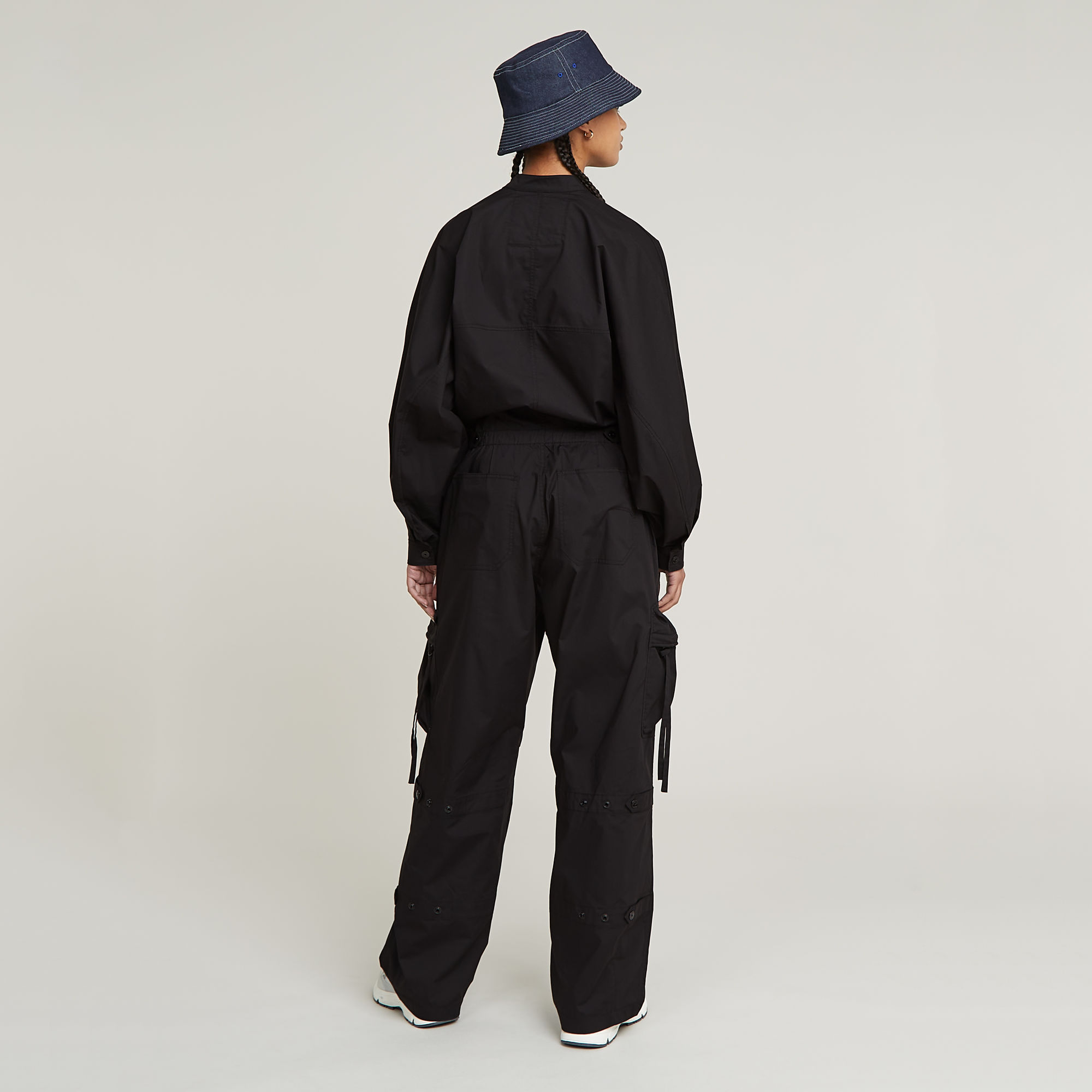 G-Star RAW Balloon Jumpsuit Zwart Dames