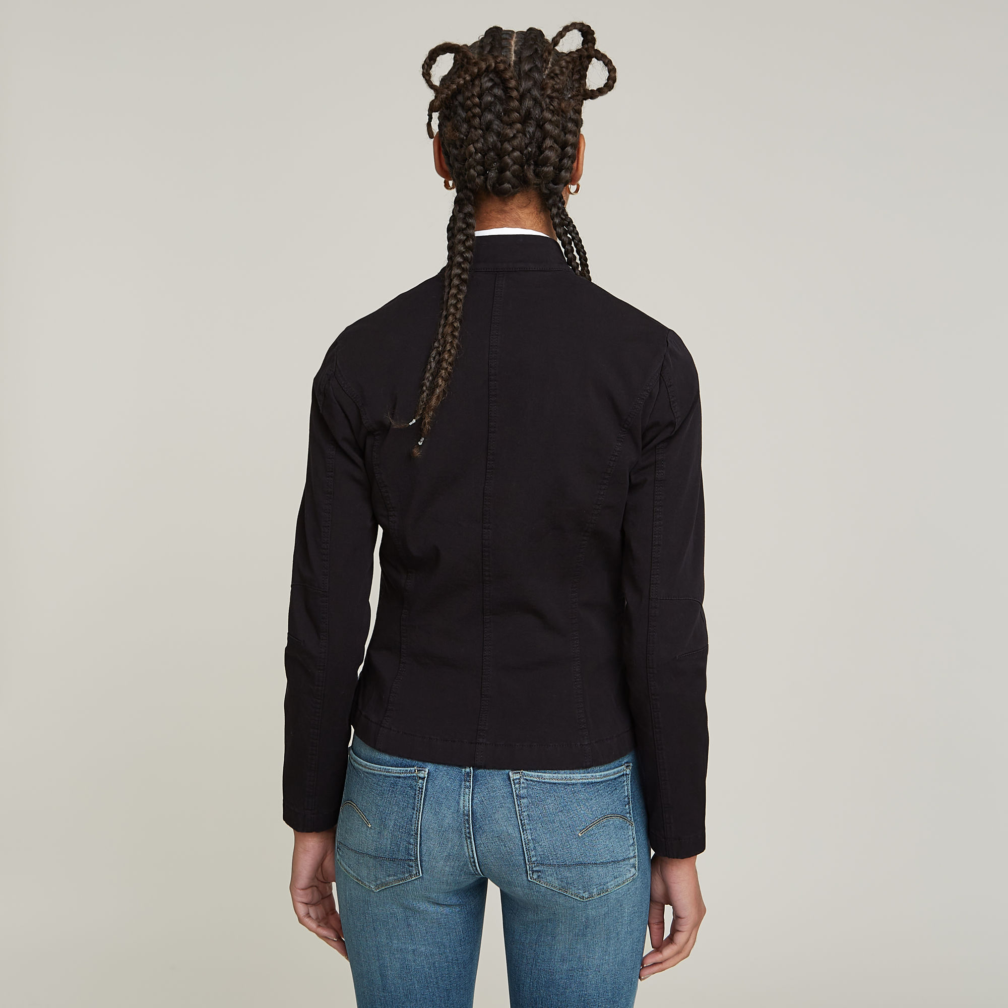 G-Star RAW Biker Jack Zwart Dames