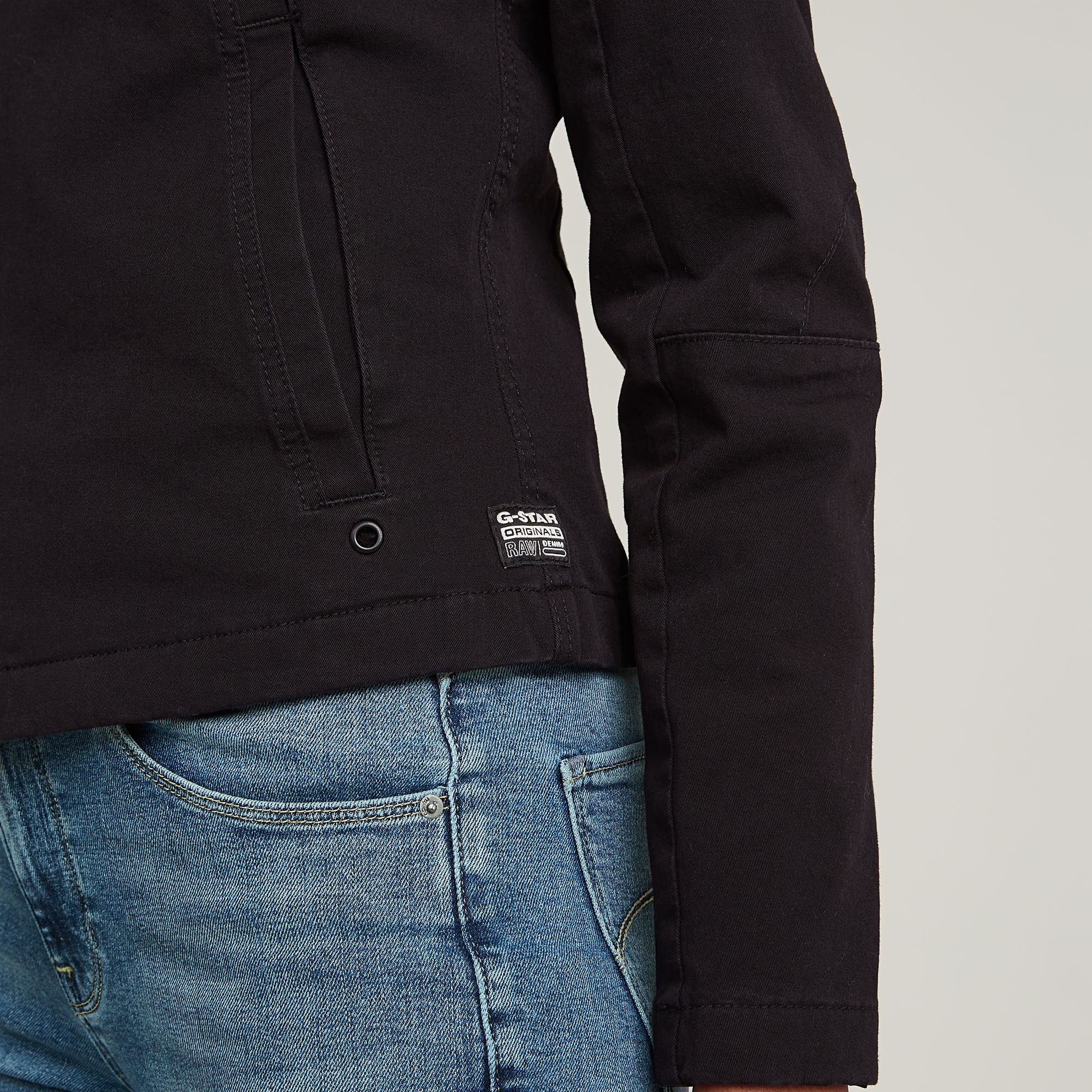 G-Star RAW Biker Jack Zwart Dames